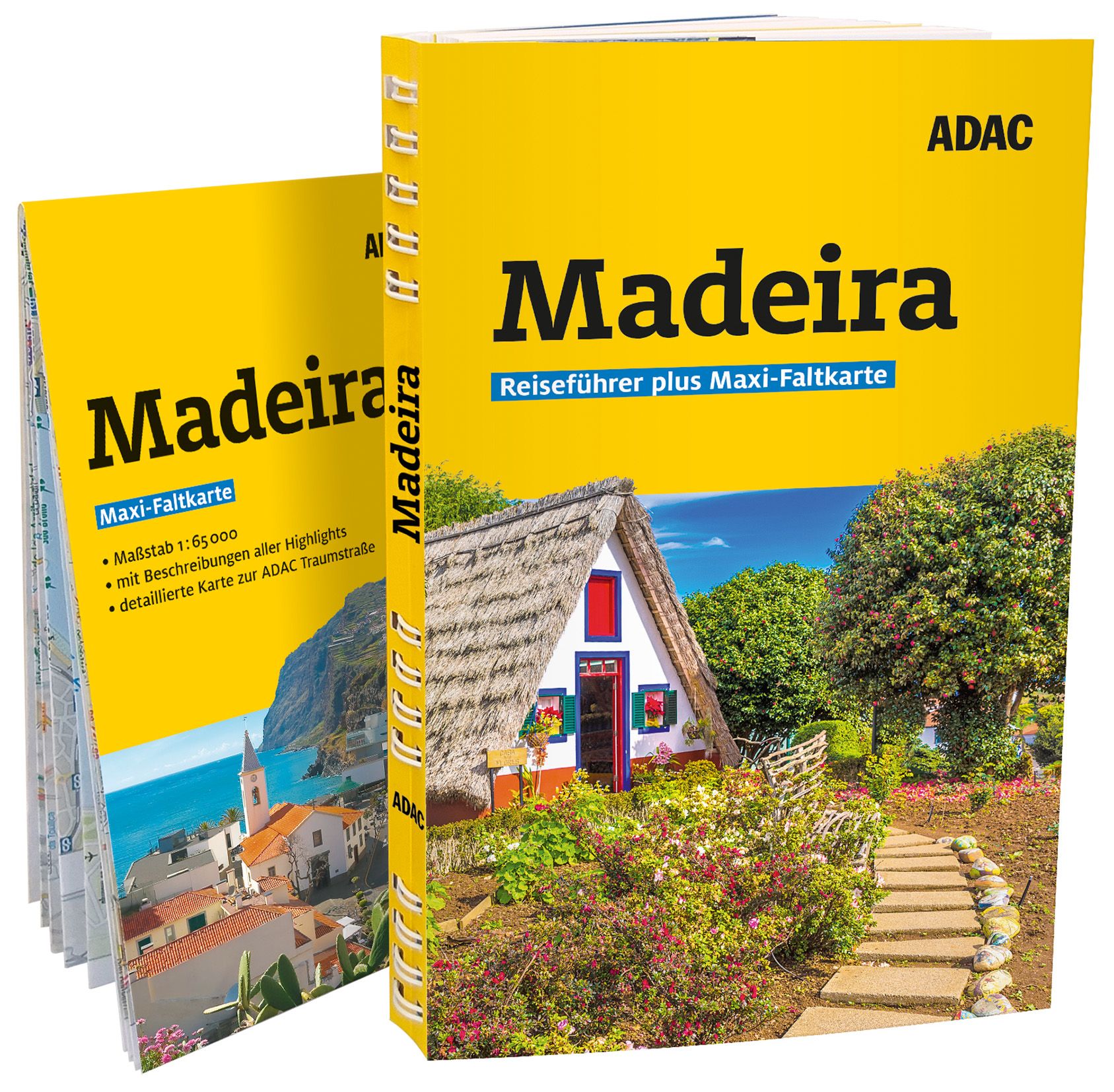 ADAC Reiseführer plus Madeira und Porto Santo Werbung, Plakat, Kräuter, Pflanze