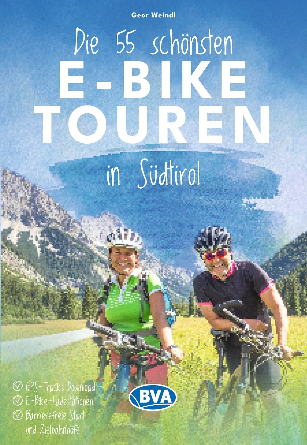 E-Bike, Touren, Radfahrer, Mountain, Landschaft
