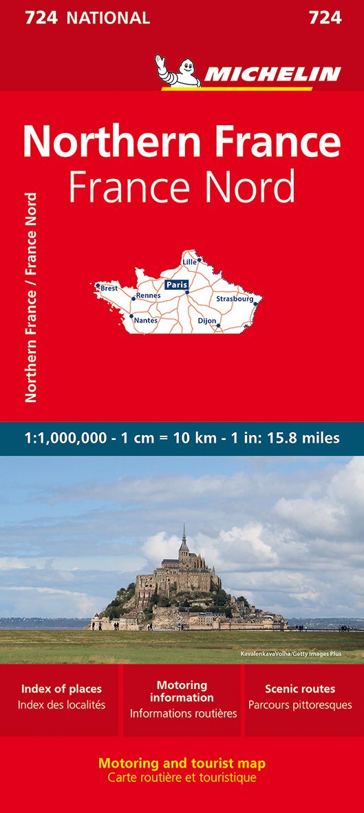 9782067171138 Cover Michelin Nationalkarte Frankreich Nord