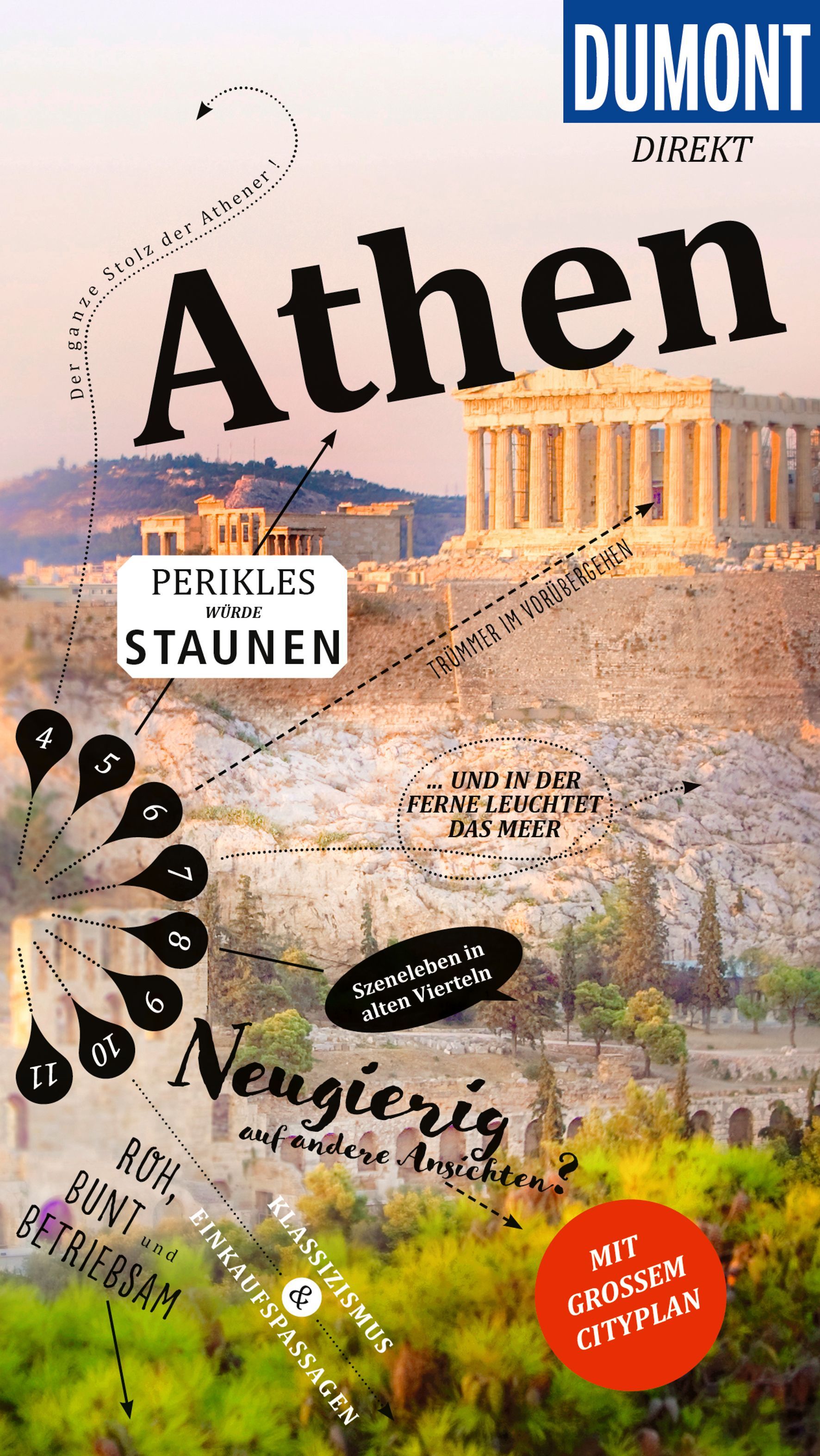9783616000480 Cover Dumont Reiseführer Athen