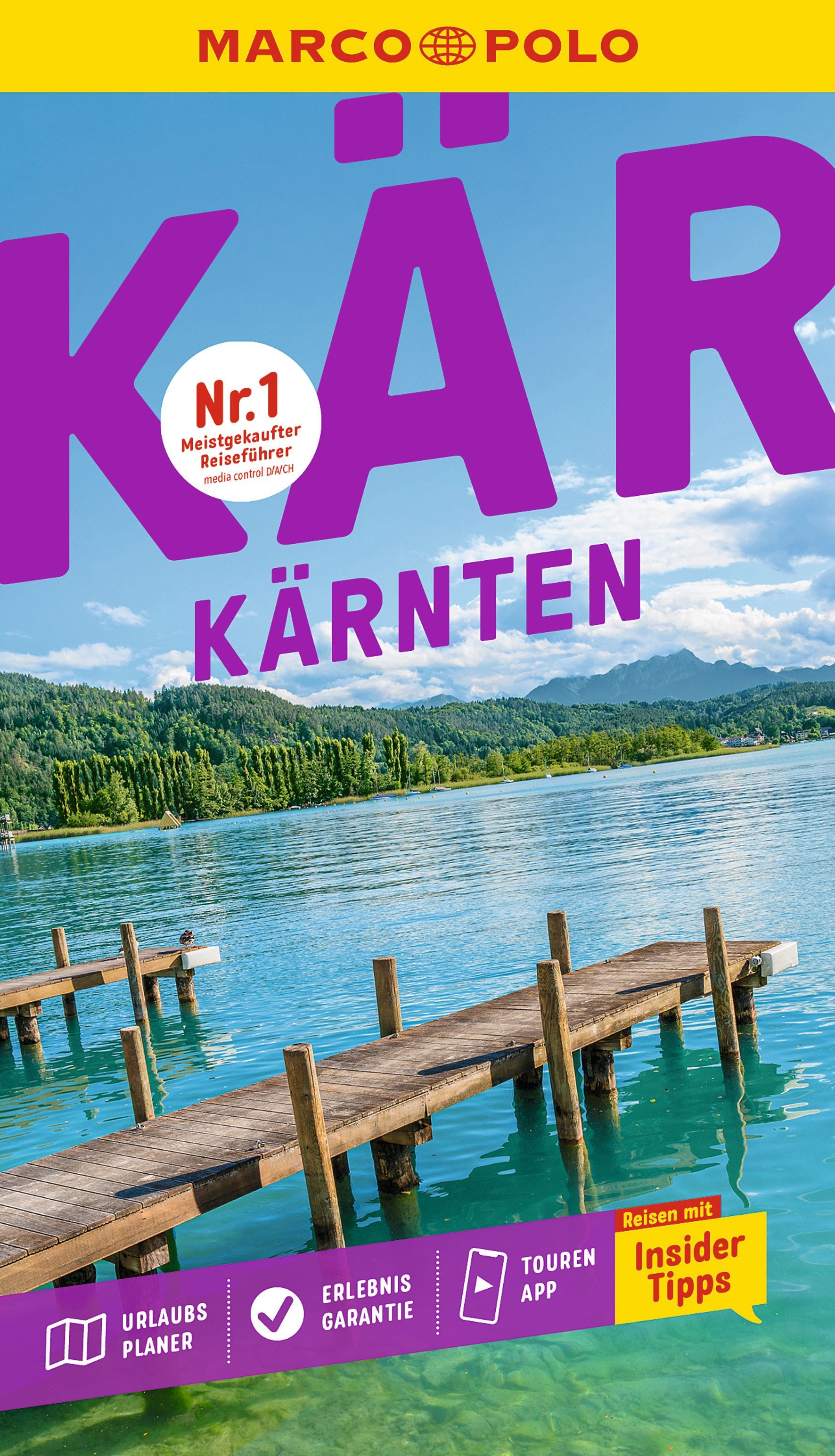 Kärnten, See, Bootssteg, Reiseführer, Berglandschaft