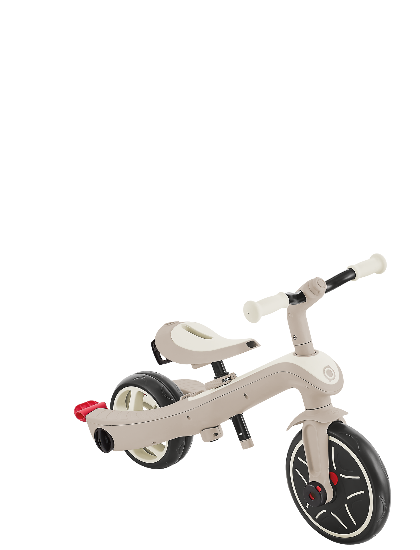 Transport, Fahrzeug, Kinderroller, Dreirad, Beige, Rad