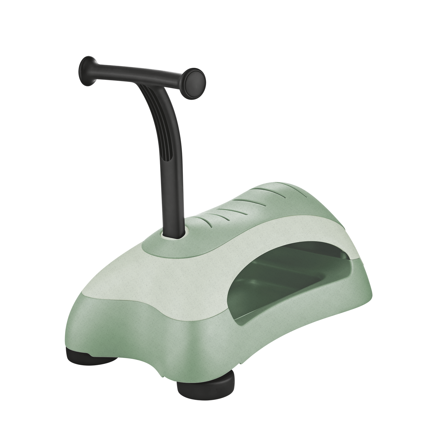 Rollator, Gehhilfe, Sitzfahrgerät, Grün, Rollenarm