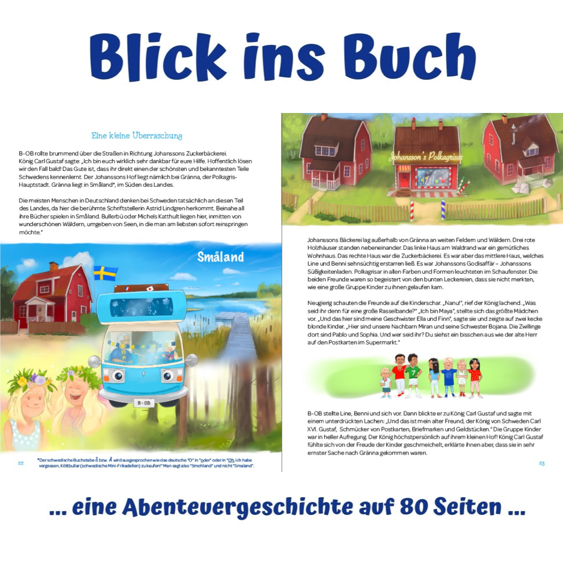 Blickinsbuch_Schweden_2 Blick ins Kinderreisebuch. Der Schatz des Trollkönigs. Ein Abenteuer in Schweden