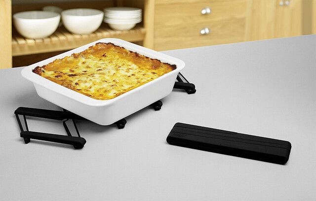 untersetzer, Hitzefest, Schwarz