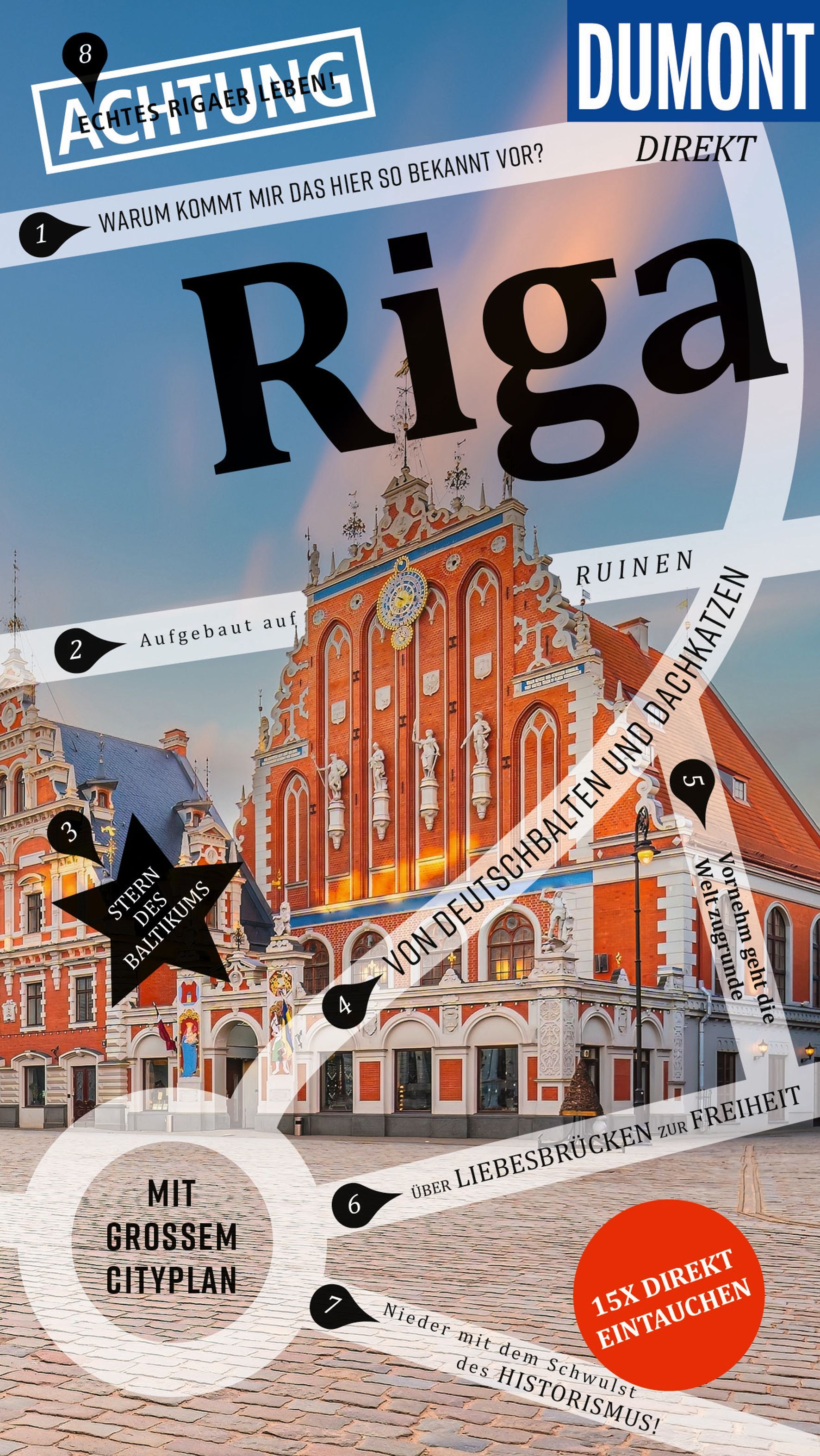 Riga, Rathaus, Stadtzentrum, Backsteingotik, Historische Gebäude