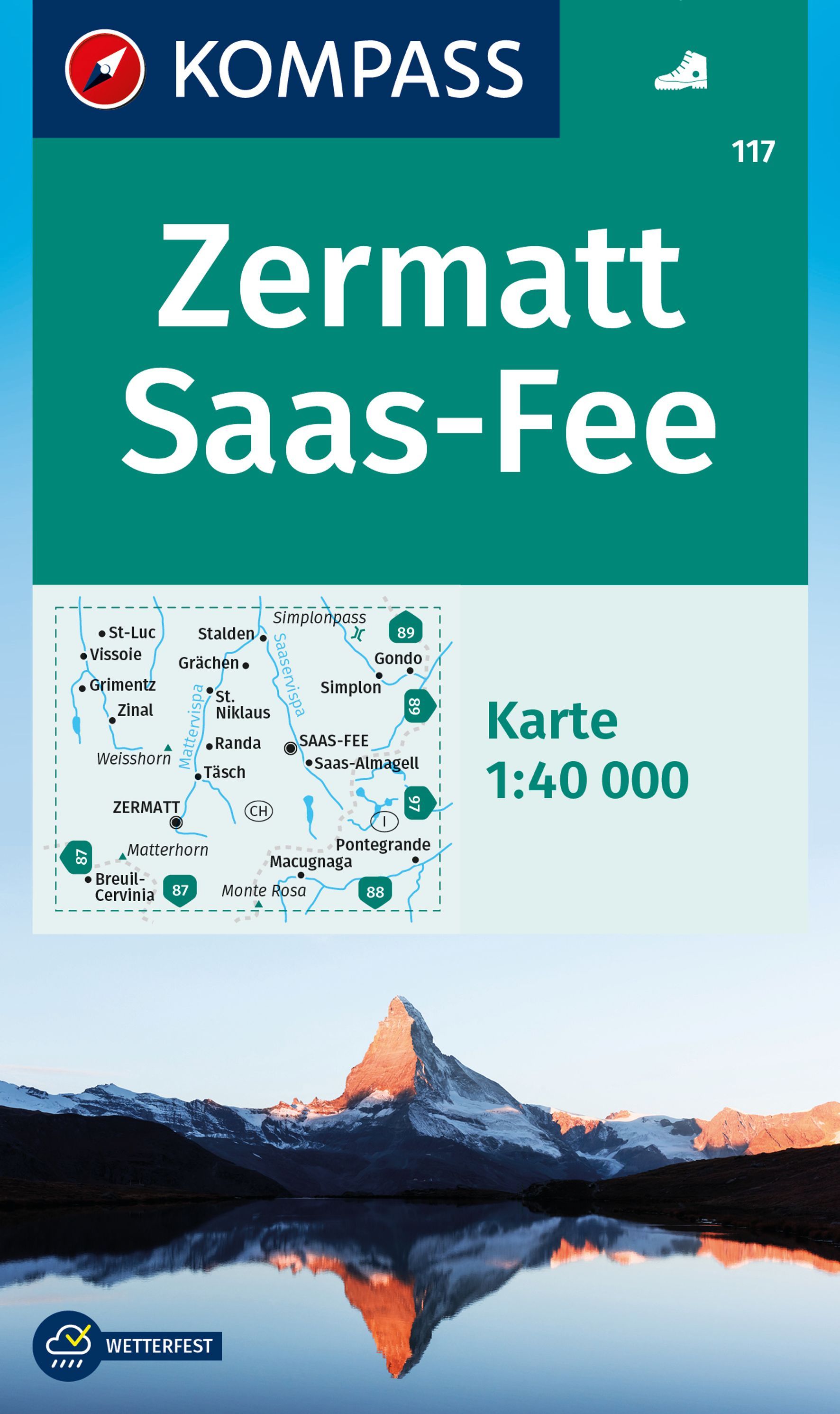9783991541790 Cover, Karte Zermatt Saas-Fee