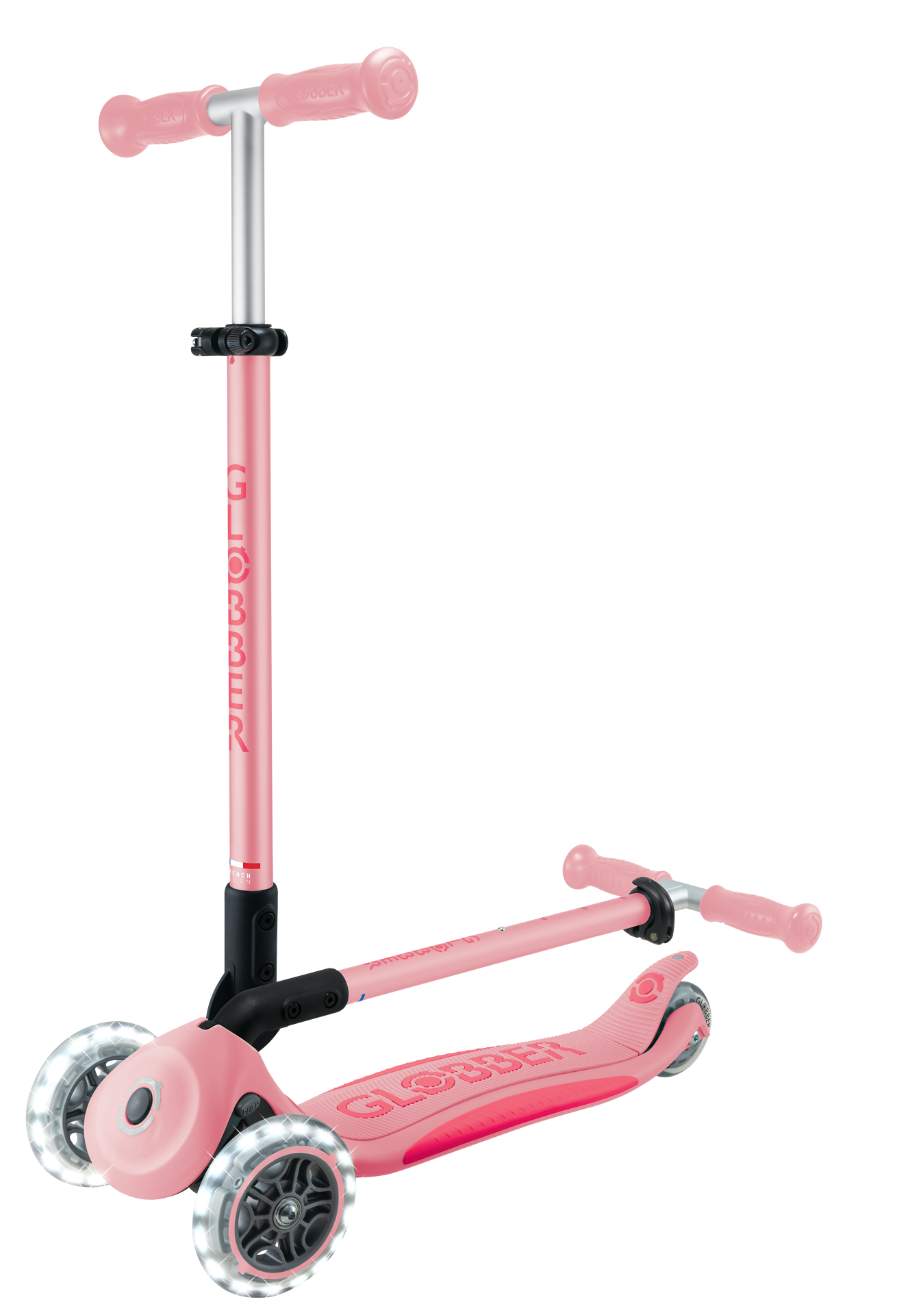 Roller, Kindertretroller, Pastellrosa