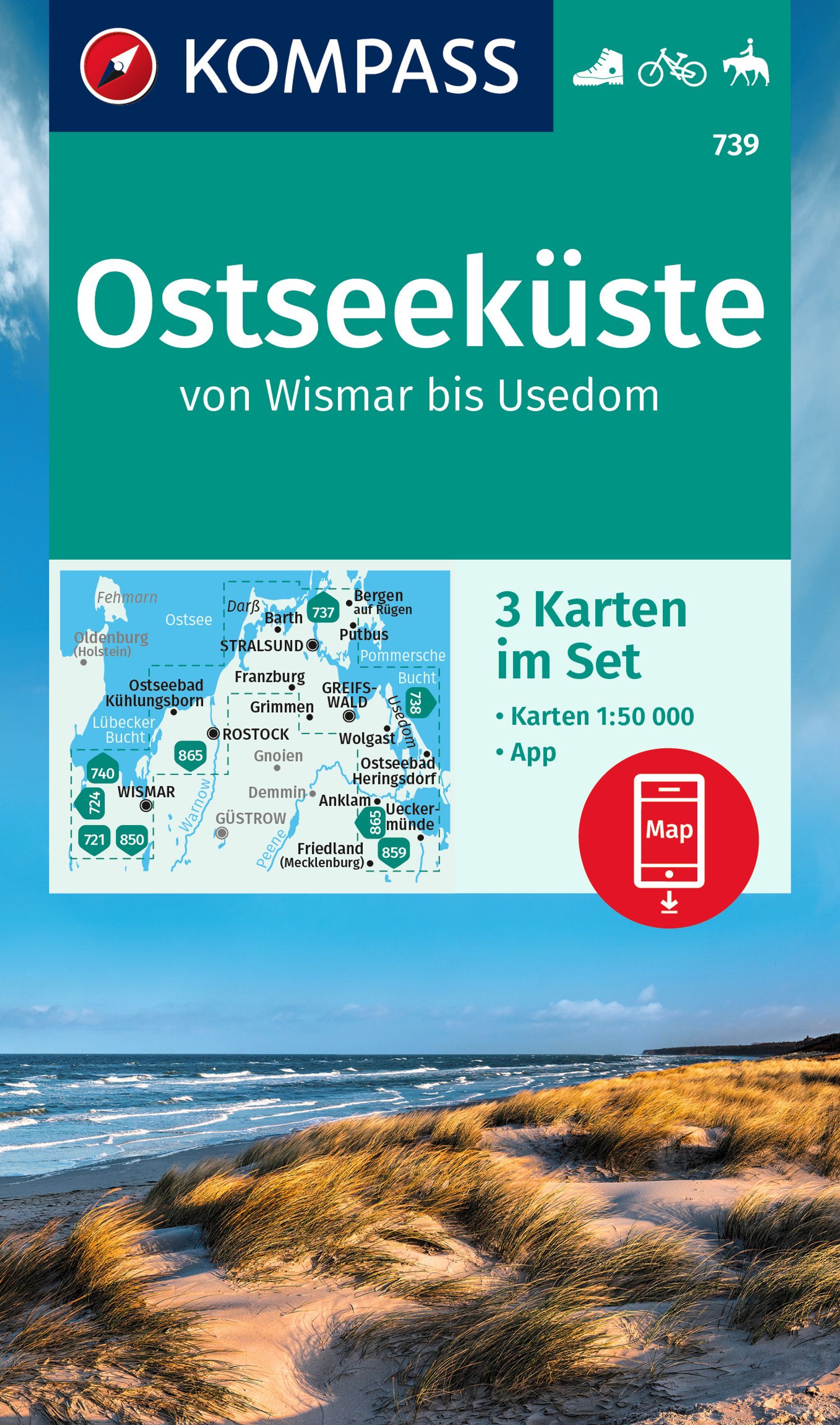 9783991213901 Cover, Karte Ostseeküste