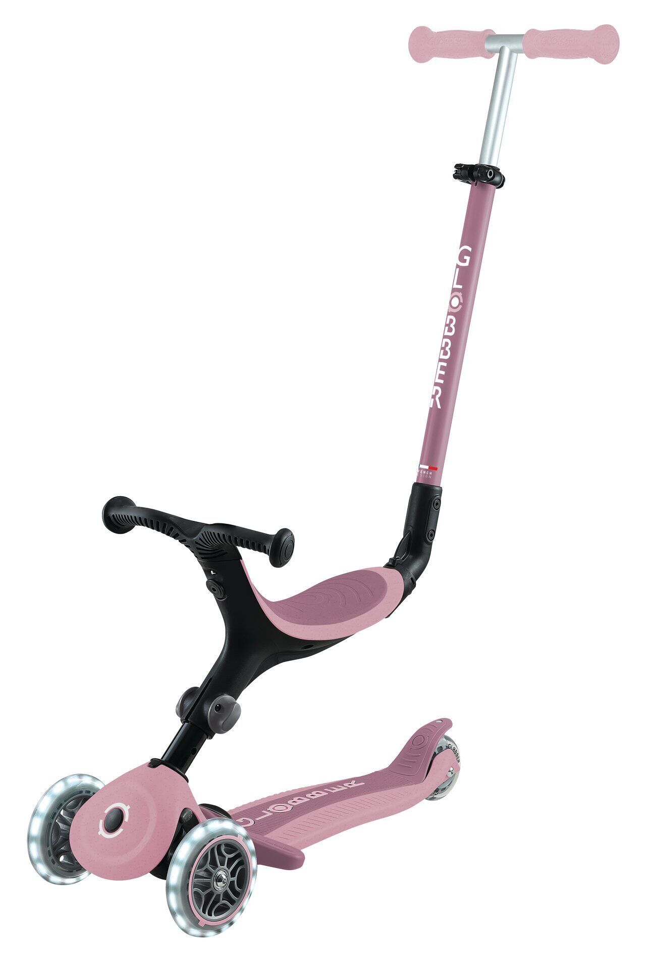 Transport, Fahrzeug, Tretroller, Kinderroller, E-Scooter, Rosa, Rad