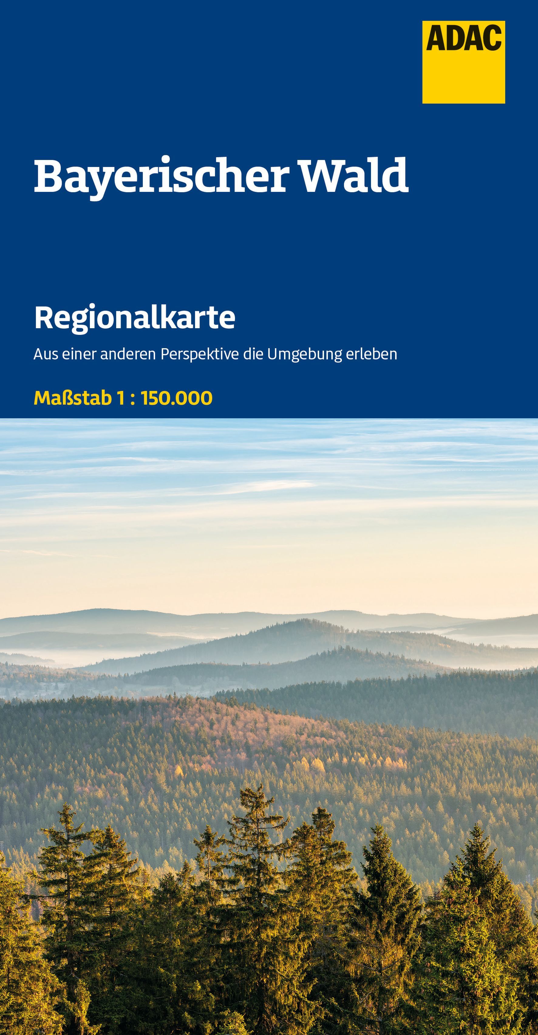 ADAC Regionalkarte 13 Bayerischer Wald 1:150.000