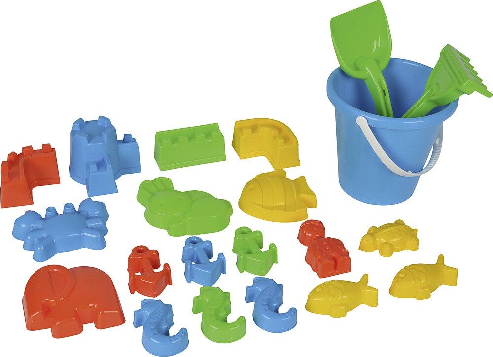 9961360102 Simba Sandspielset, Übersicht Inhalt