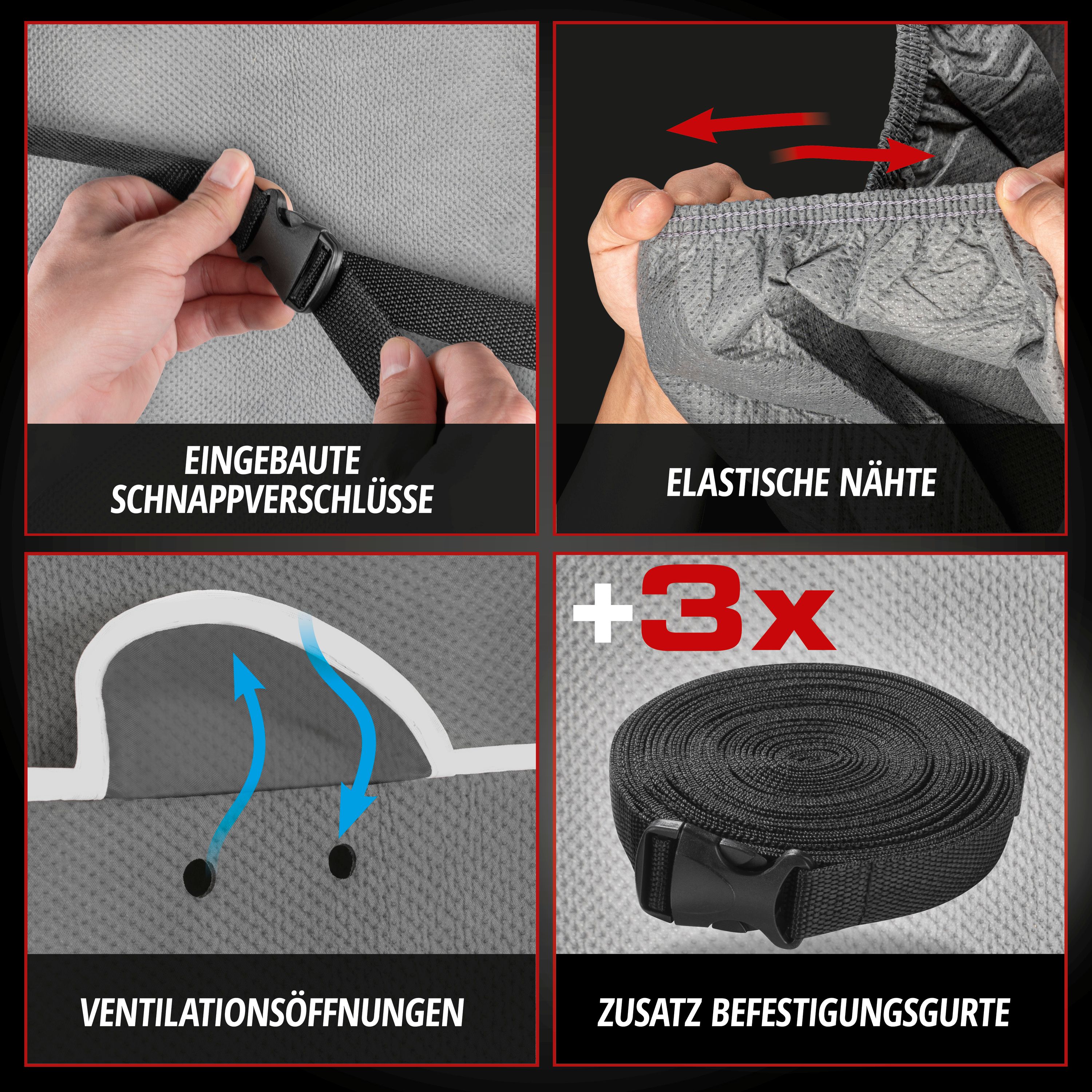 Hagelschutz Hybrid UV Protect SUV, einfache Montage