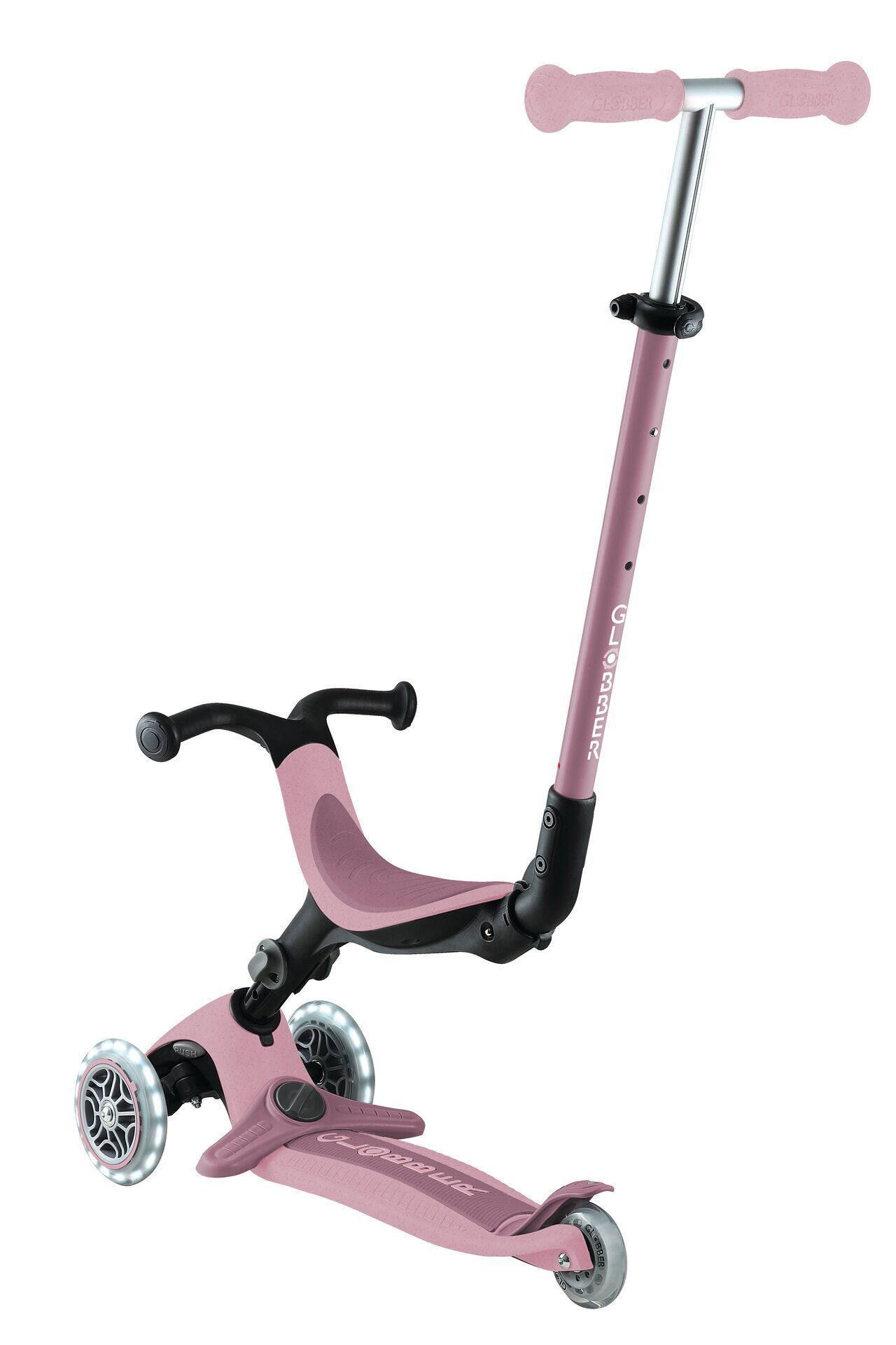 Transport, Fahrzeug, Tretroller, Kinderroller, E-Scooter, Rosa, Rad