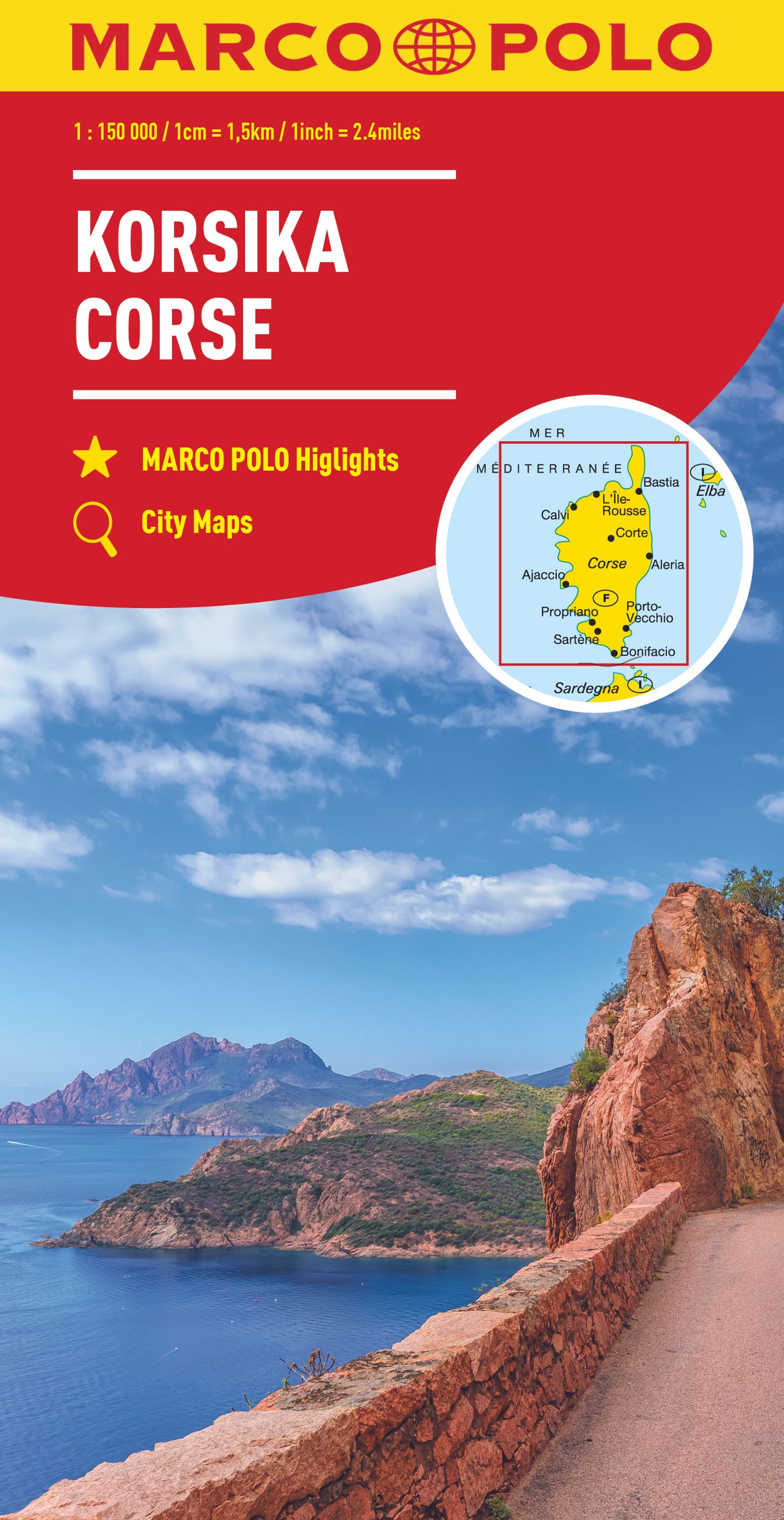 9783575018595 Cover Marco Polo Reisekarte Korsika