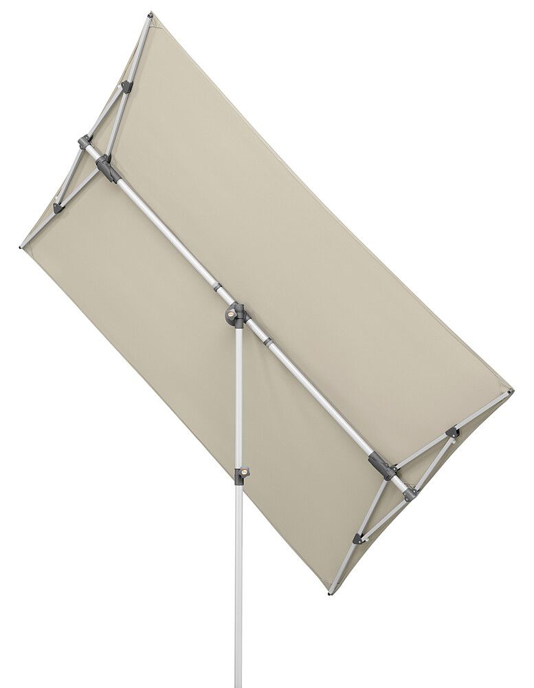 Schneider Sonnenschirm, beige, aufgeklappt