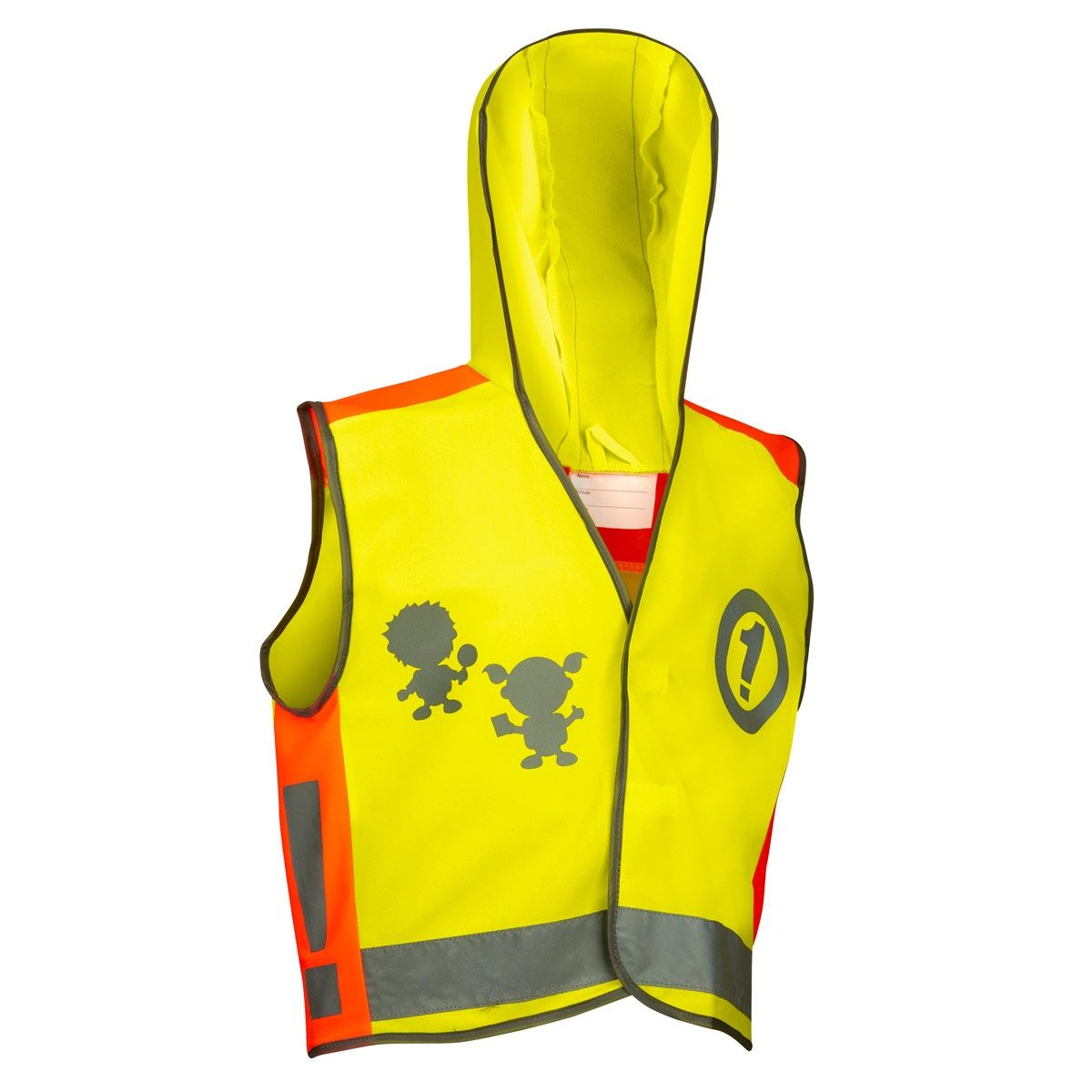 Warnweste Kinder, Neongelb
