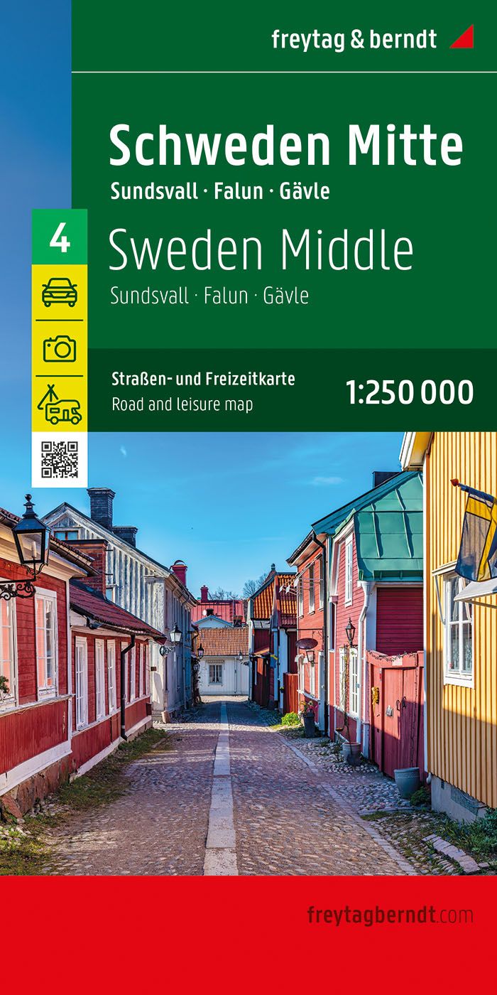 Schweden Mitte, Straßen- und Freizeitkarte, f&b Stadt, Straße, Städtisch, Werbung,