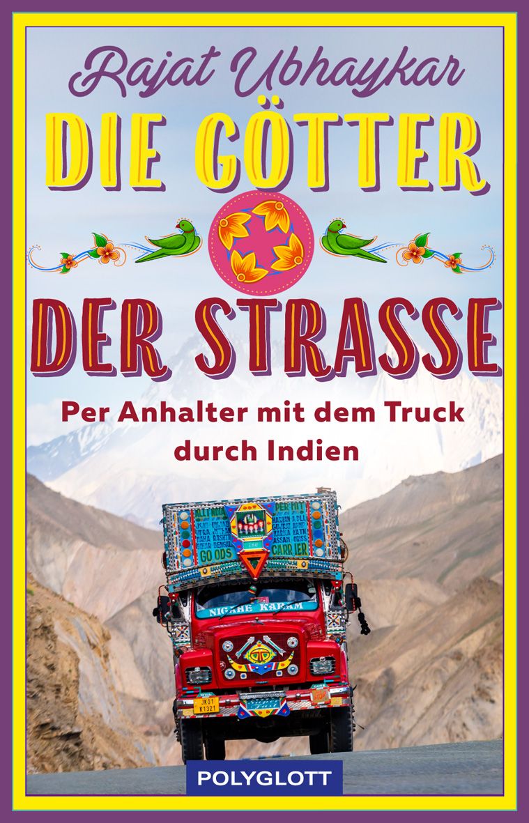 9783846409923 Cover Polyglott Reisebuch Die Götter der Straße. Per Anhalter mit dem Truck durch Indien