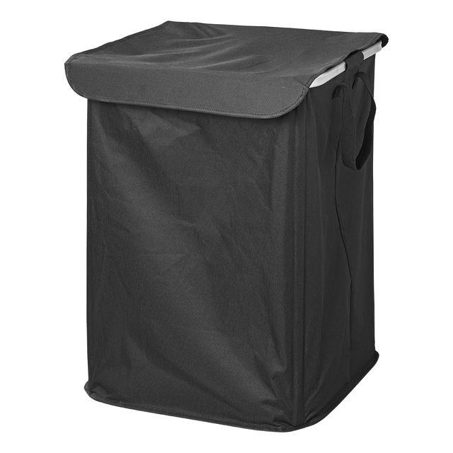 Wäschekorb, schwarz