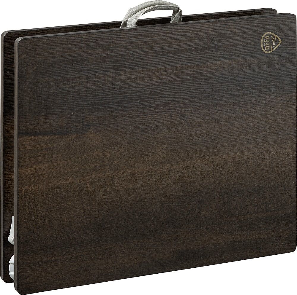 9961767200 DEFA Klapptisch Lightweight, mit Holzoptik, zusammengeklappt