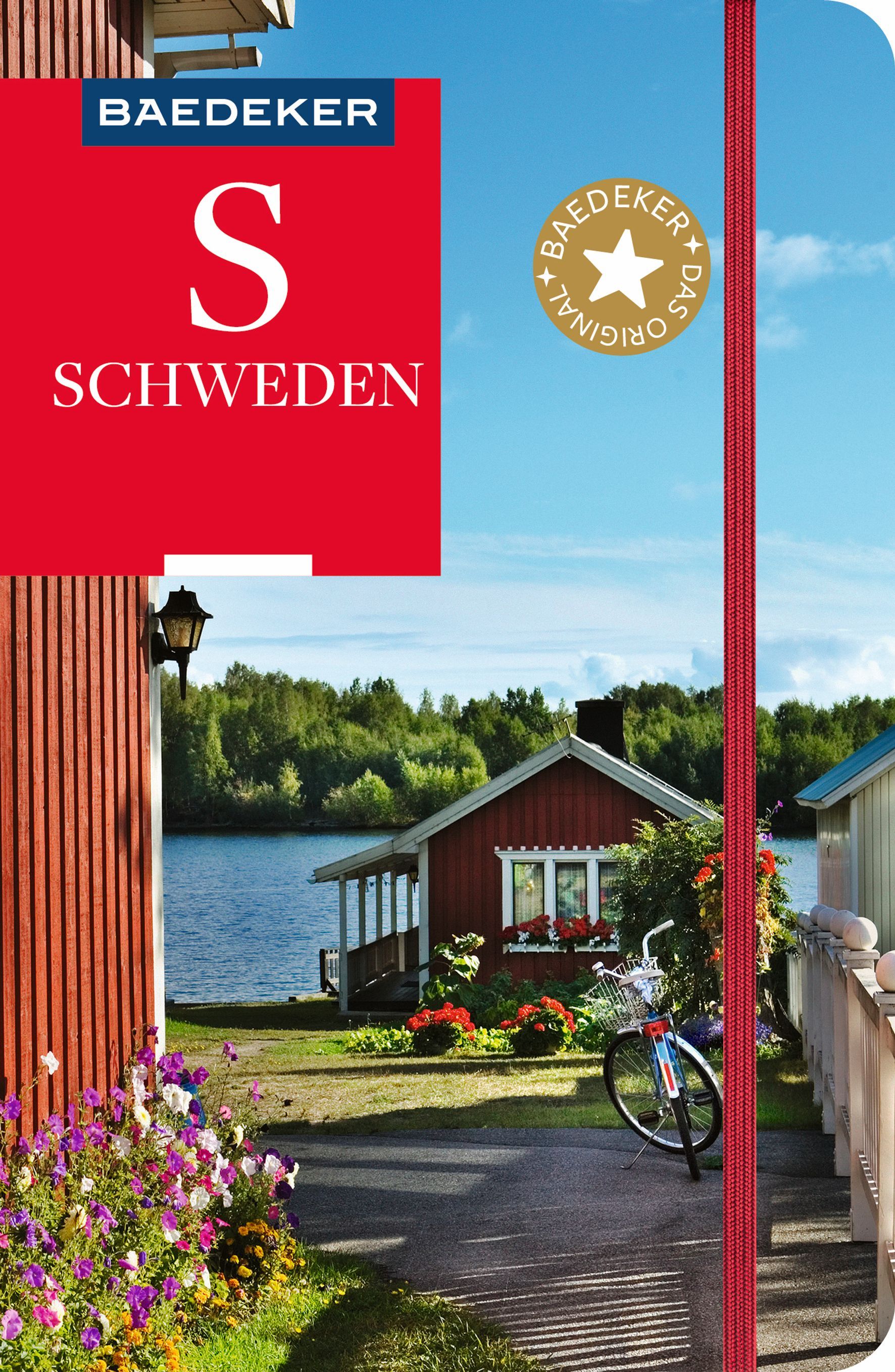 Baedeker Reiseführer Schweden Sommer, Unterschlupf, Fahrrad, Rad, Uferpromenade