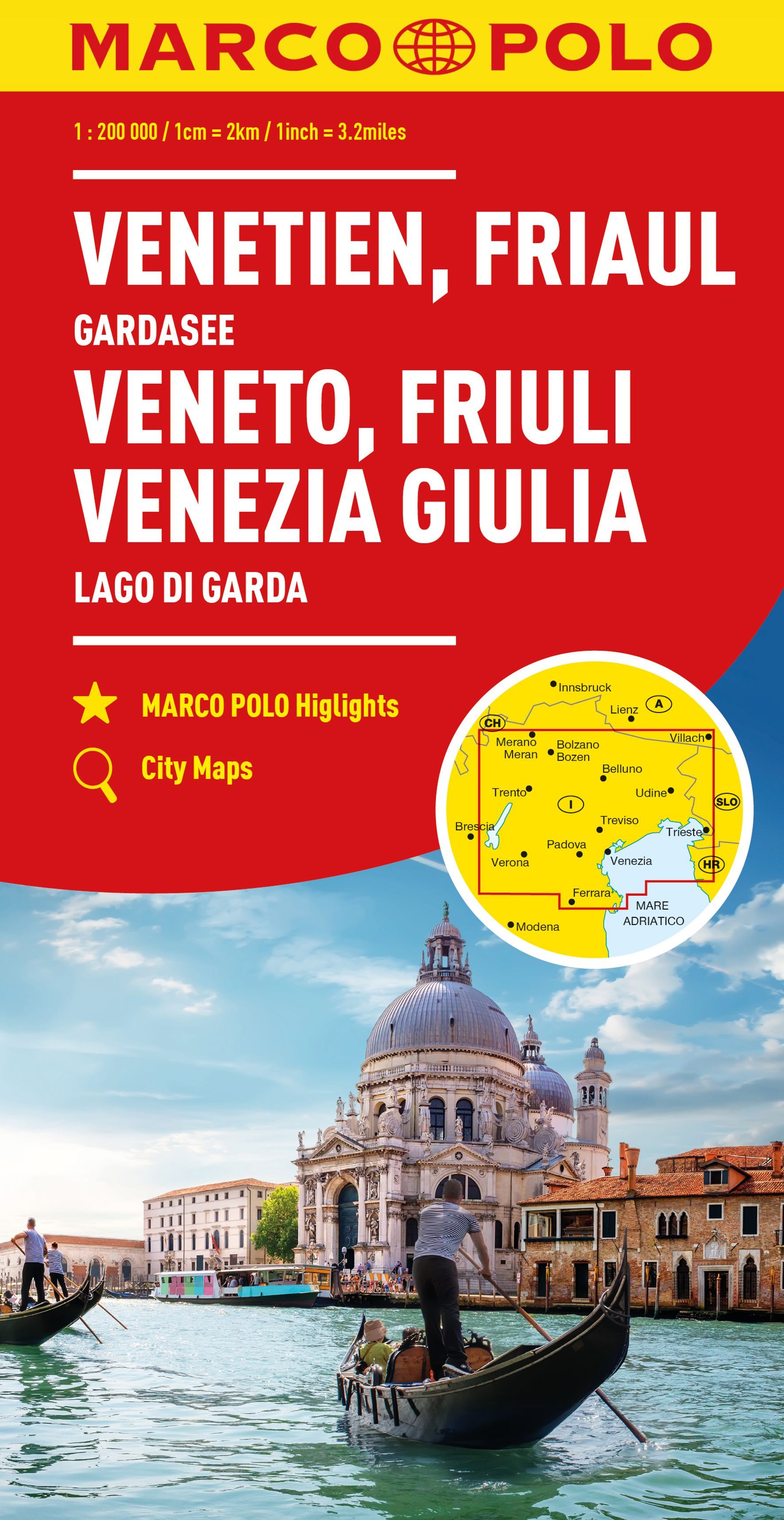 9783575016737 Cover Marco Polo Regionalkarte Venetien, Friaul