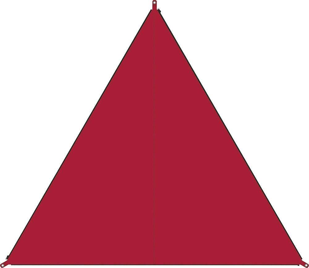 9961680200_600x600-2x Sonnensegel, Rot
