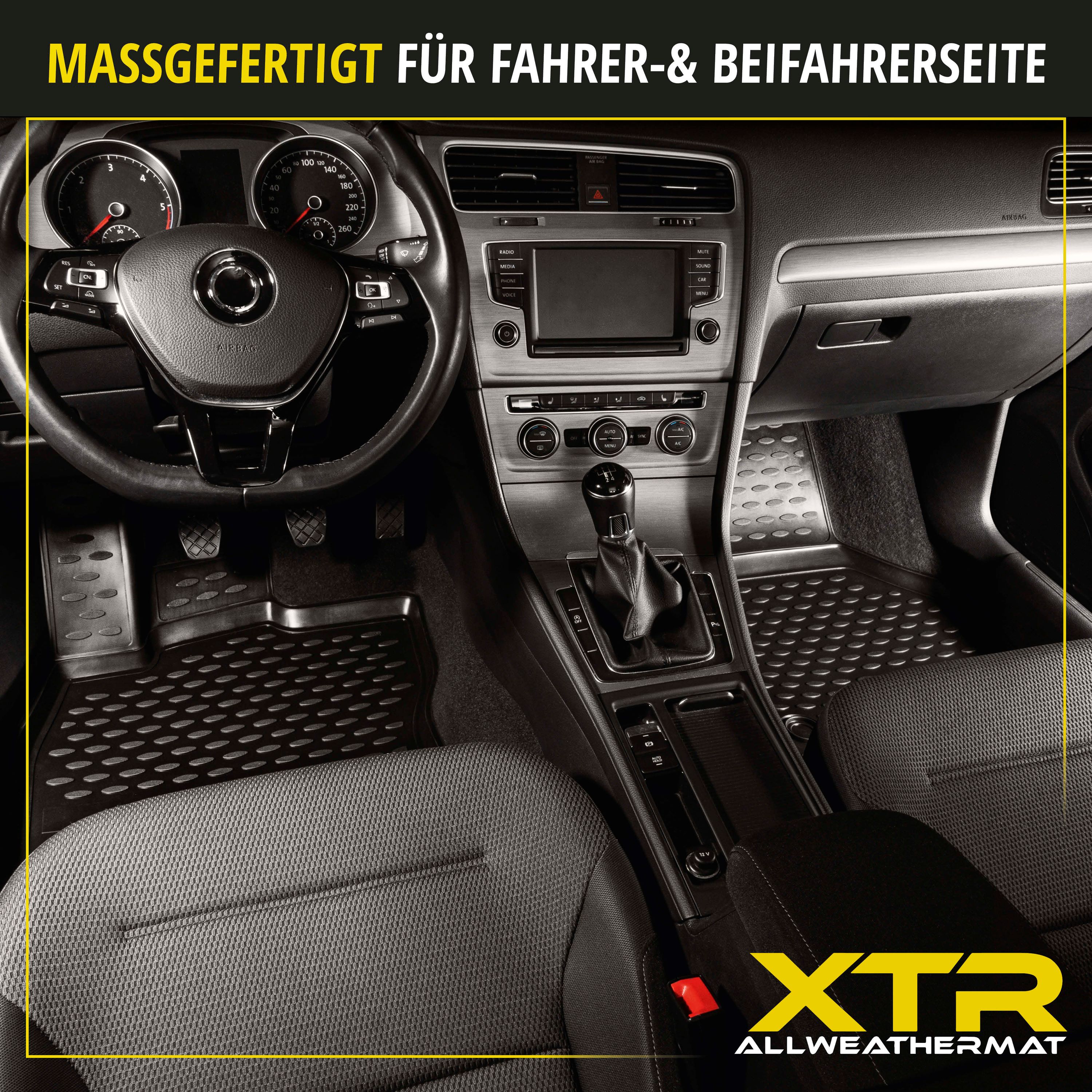 9001778751027_004 Fußmatte, Gummimatten XTR für Mazda 6 Kombi, schwarz, Vordersitze