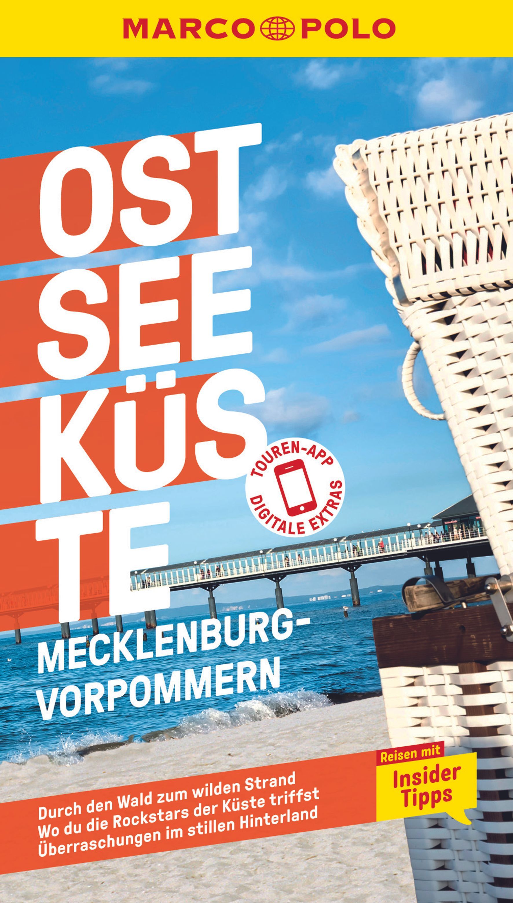 MARCO POLO RF Ostseeküste, Mecklenburg-Vorpommern Werbung, Plakat,