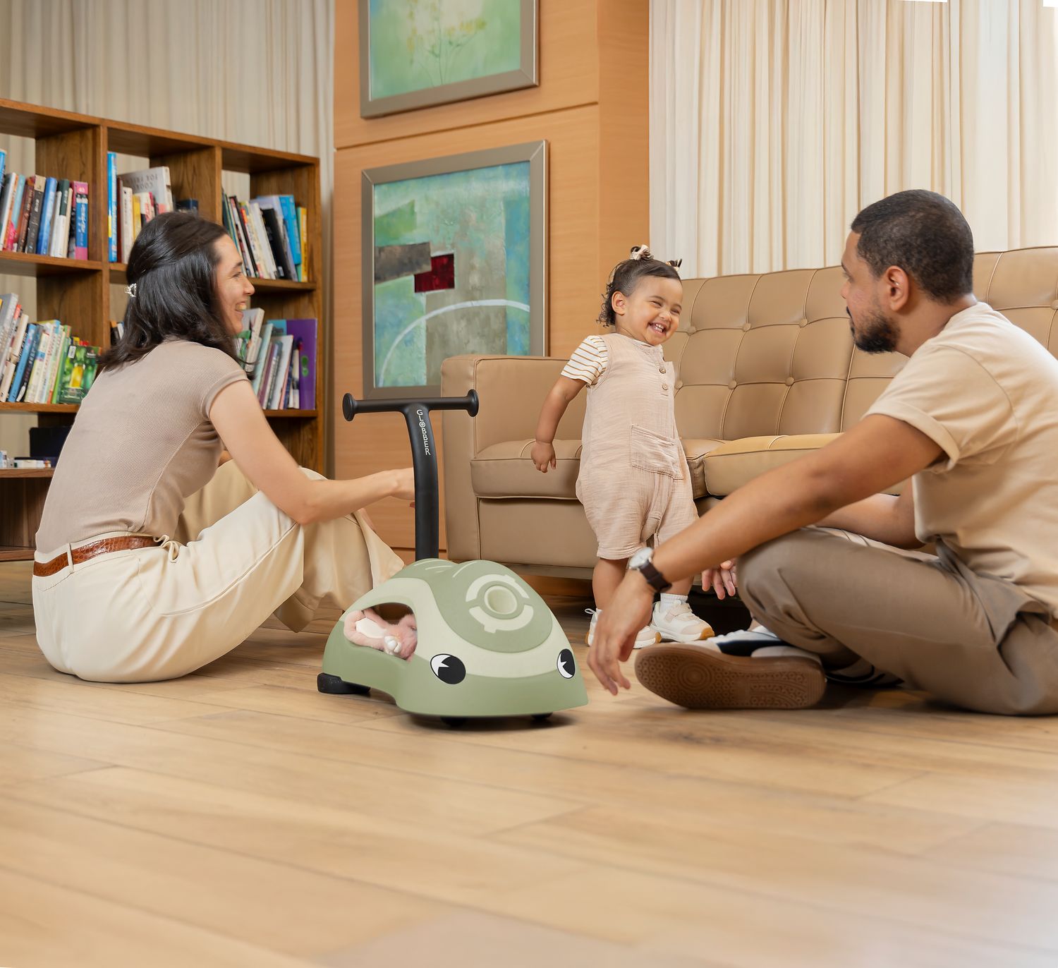 Spielzeug-Roller, Kidi-Roller, Kinderzimmer, Familie, Laufhilfe