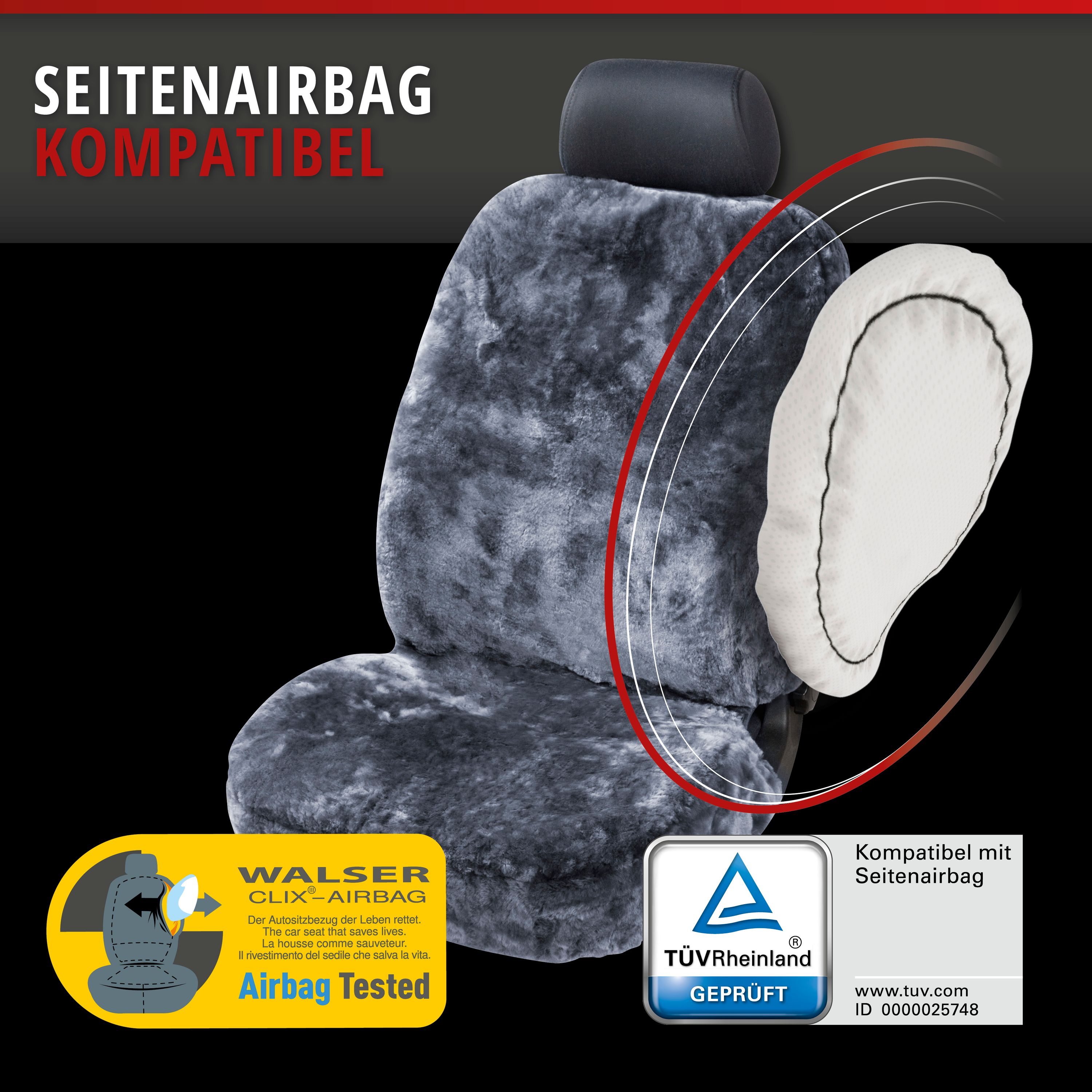 9001778200327_007 Autositzbezug Nineve anthrazit Seitenairbag kompatibel