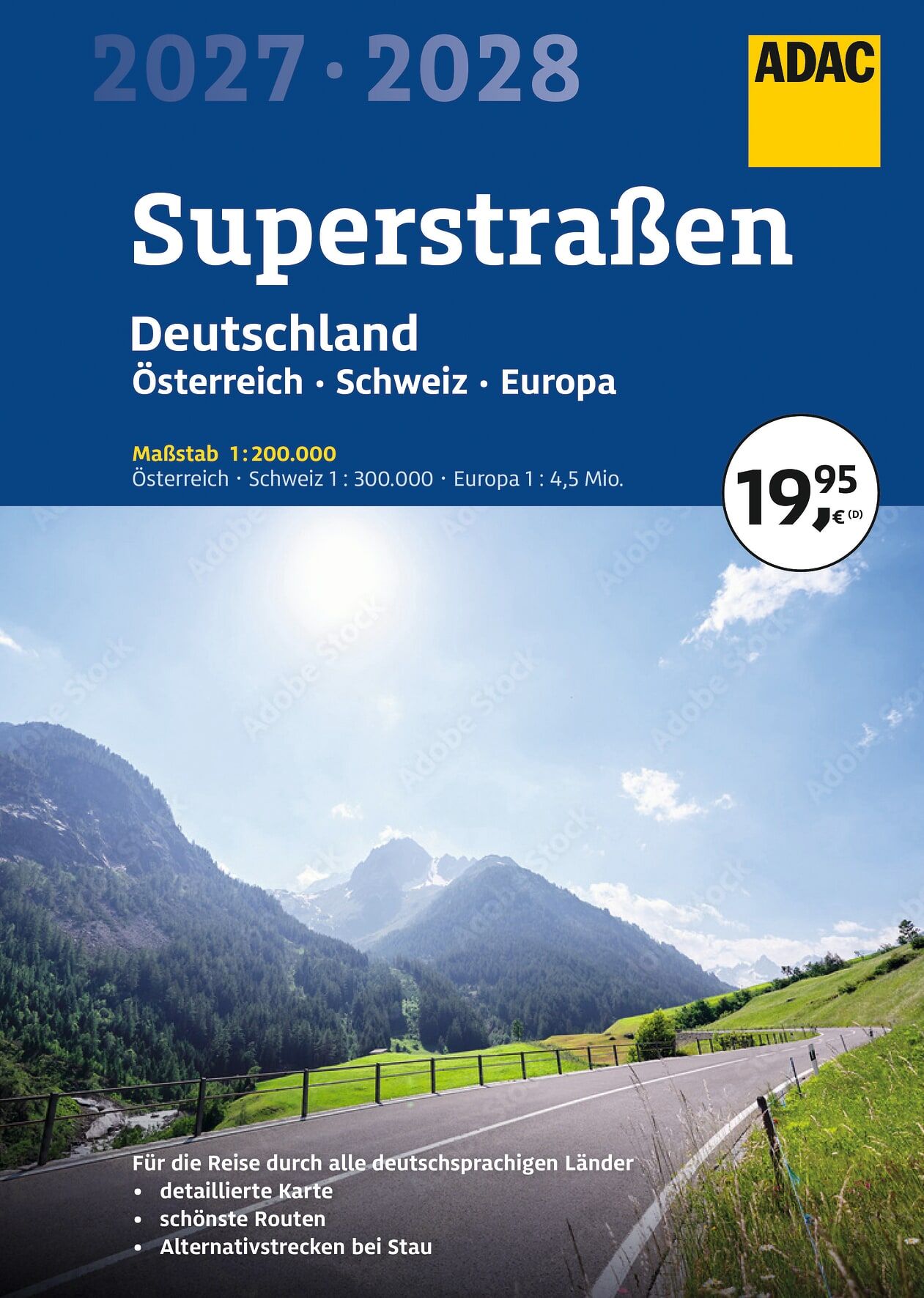 Reiseführer, Deutschland, Autobahn, Landschaft, Straße