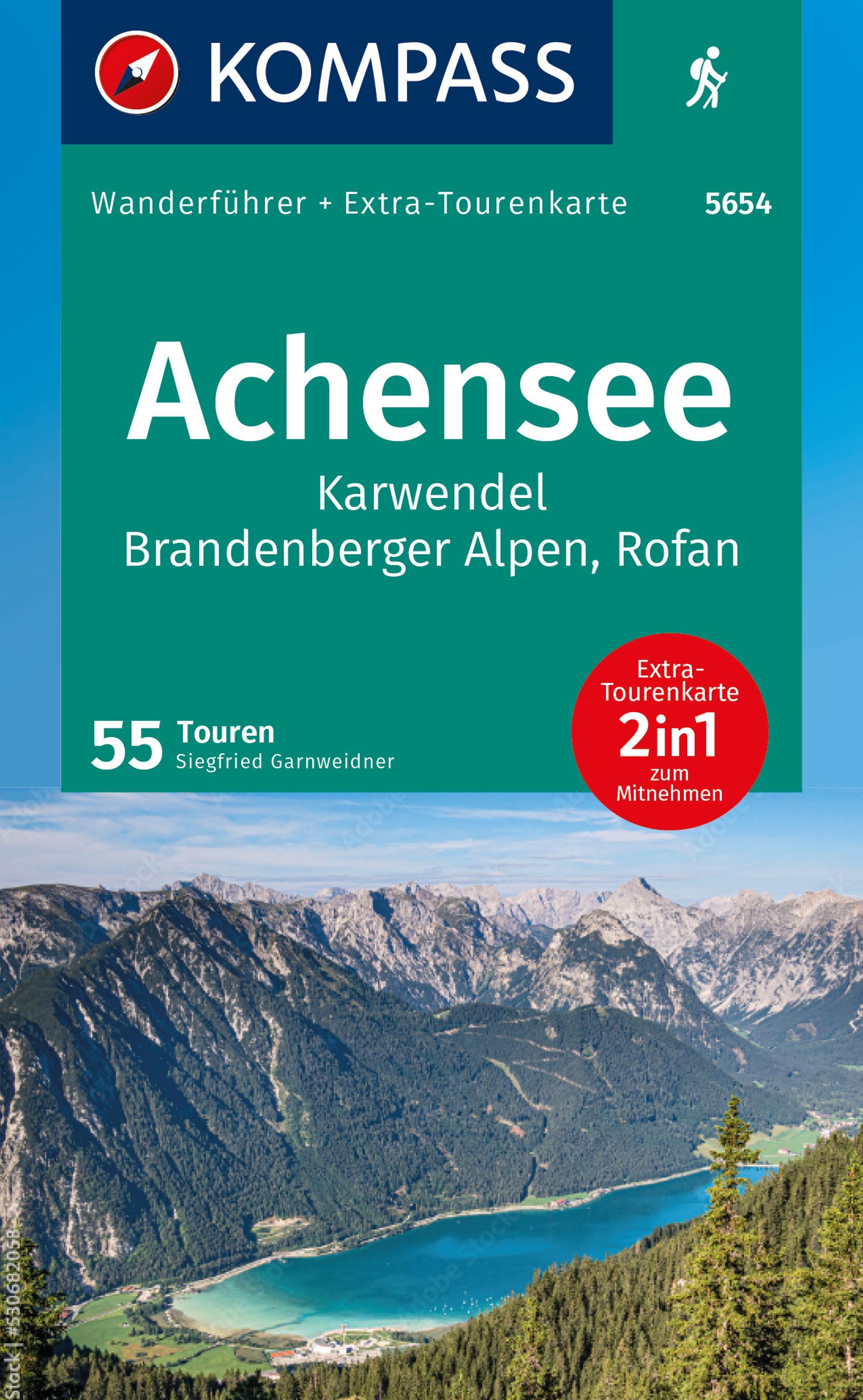 9783991541820 Cover, Karte Achensee