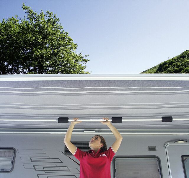 Campinganhänger, Wohnmobil, Dachträger, Himmelstange, Outdoor-Setup