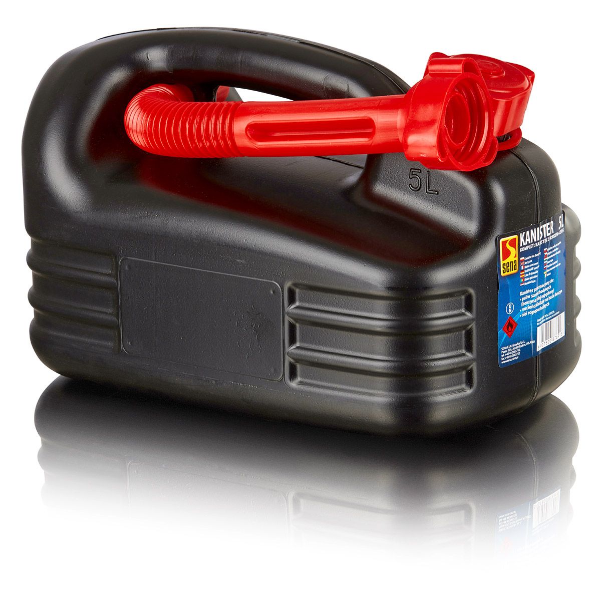 Benzinkanister Schwarz