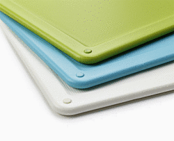 Joseph Schneidebretter dir aufeinander gestapelt sind