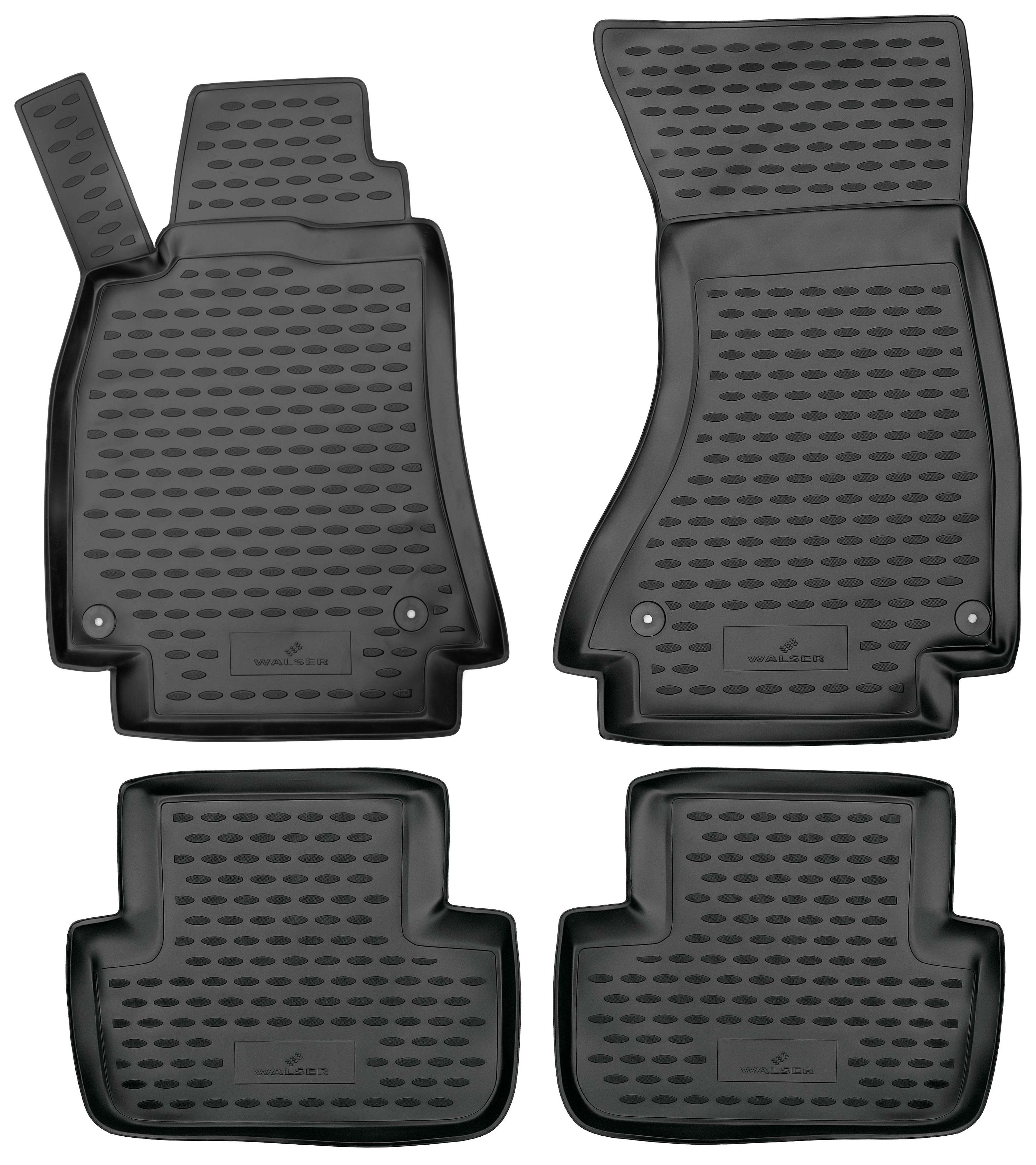 Gummimatten XTR für Audi A4 Komplettset