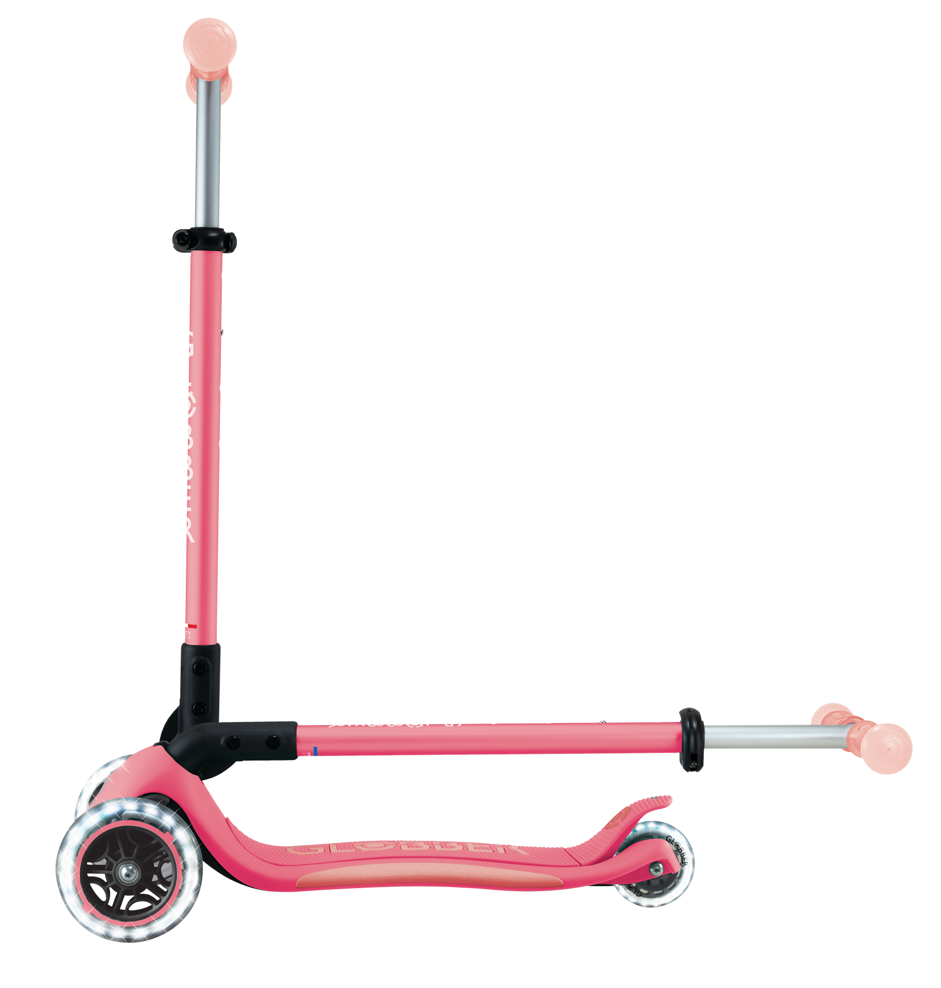 Transport, Fahrzeug, Kinderroller, Tretroller, Rosa, Rad