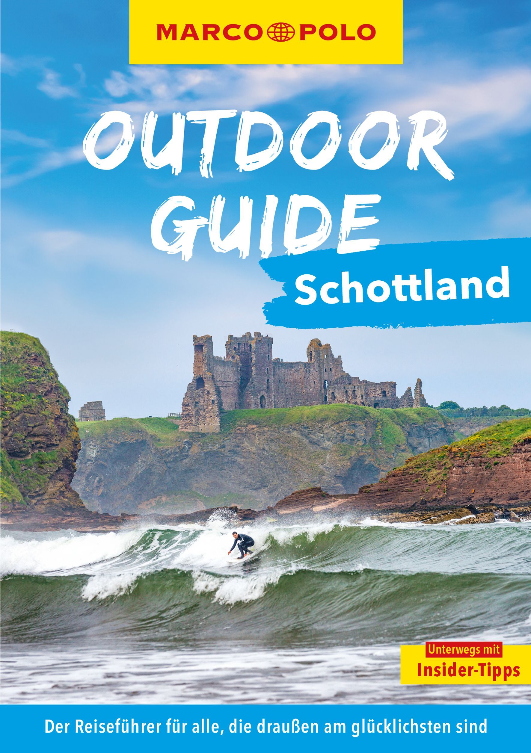 MARCO POLO OUTDOOR GUIDE Reiseführer Schottland Natur, Im Freien, Meer, Wasser, Person