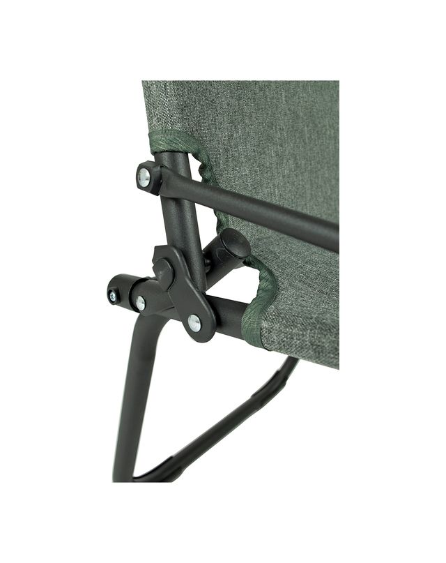 Campingstuhl, Klappstuhl, Holzarmlehnen, Stahlrahmen, Stoffbezug