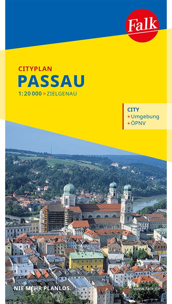 9783827901347 Cover Falk Stadtplan Passau