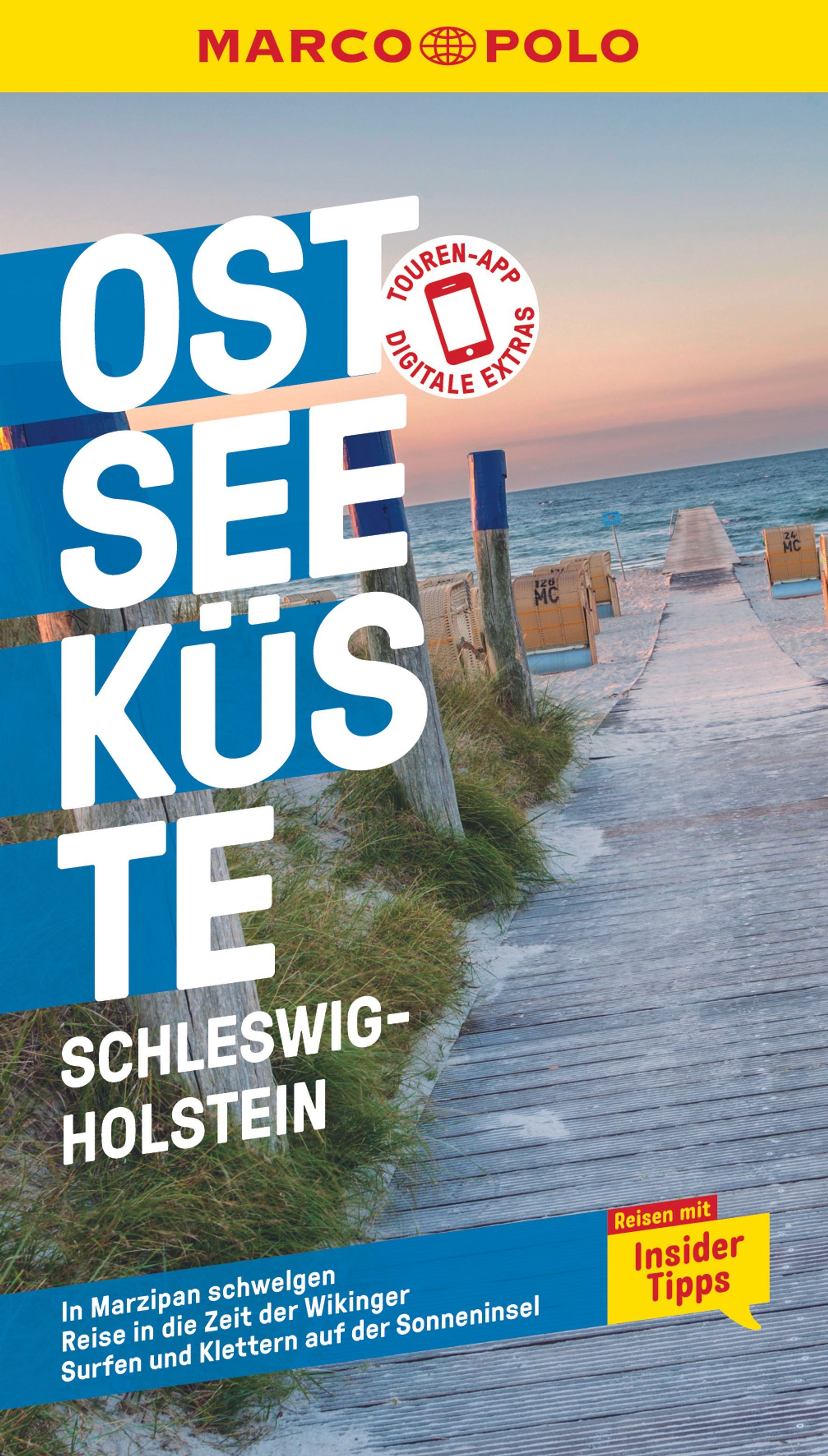 9783829719247 MARCO POLO Reiseführer Ostseeküste, Schleswig-Hol., Cover Holzsteg zum Meer