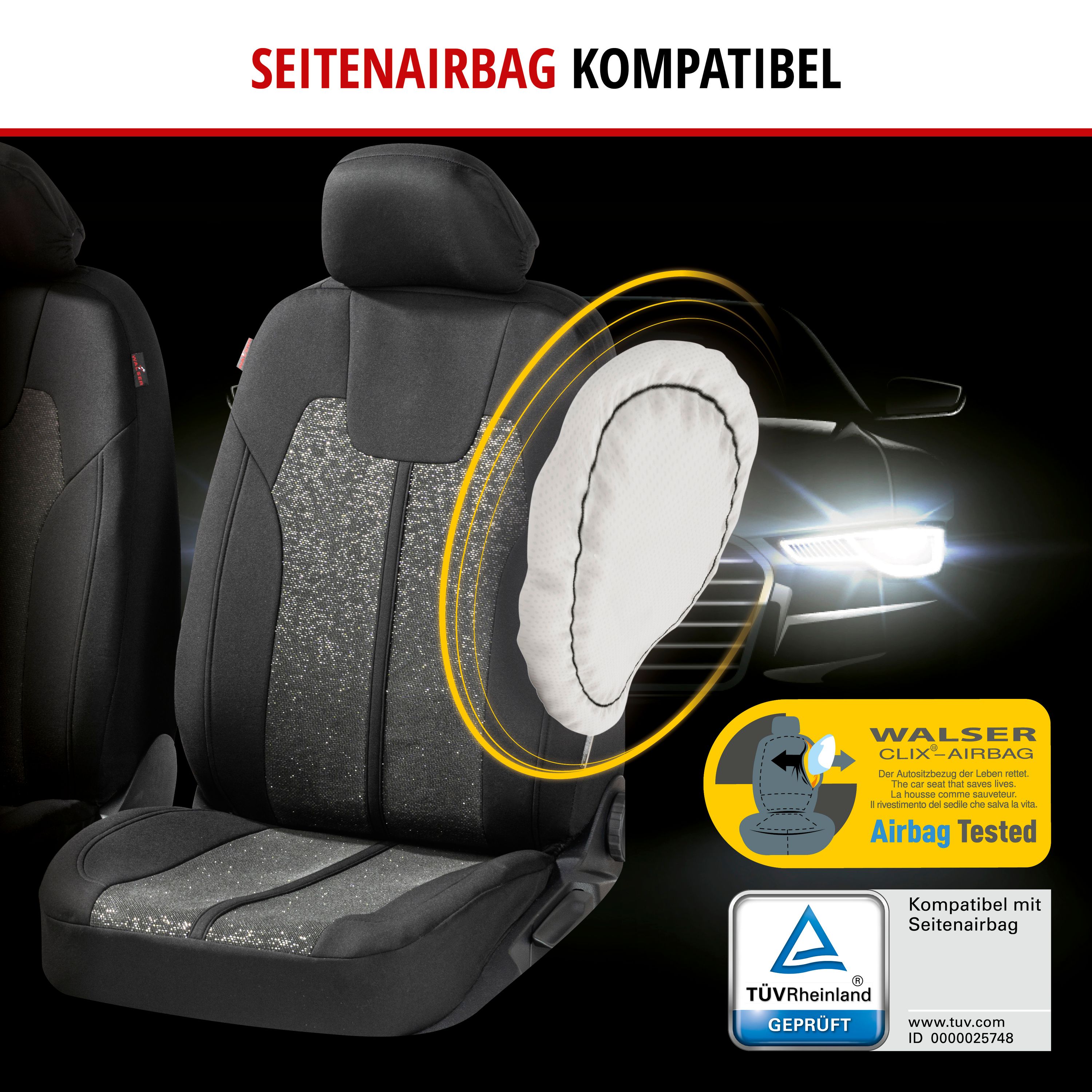 Autositzbezug Corso für zwei Vordersitze