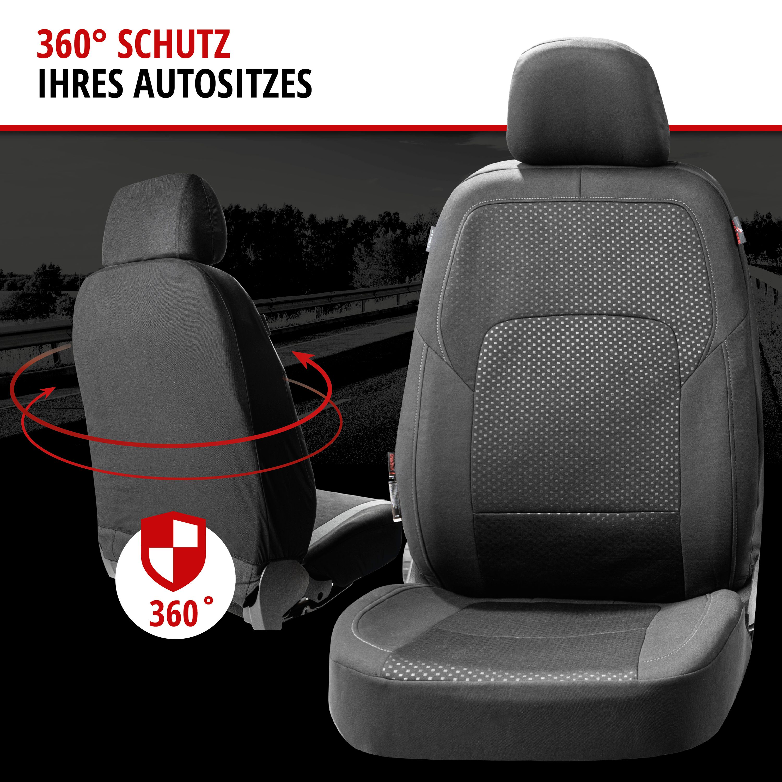 Autositzbezug Logan Detailansicht