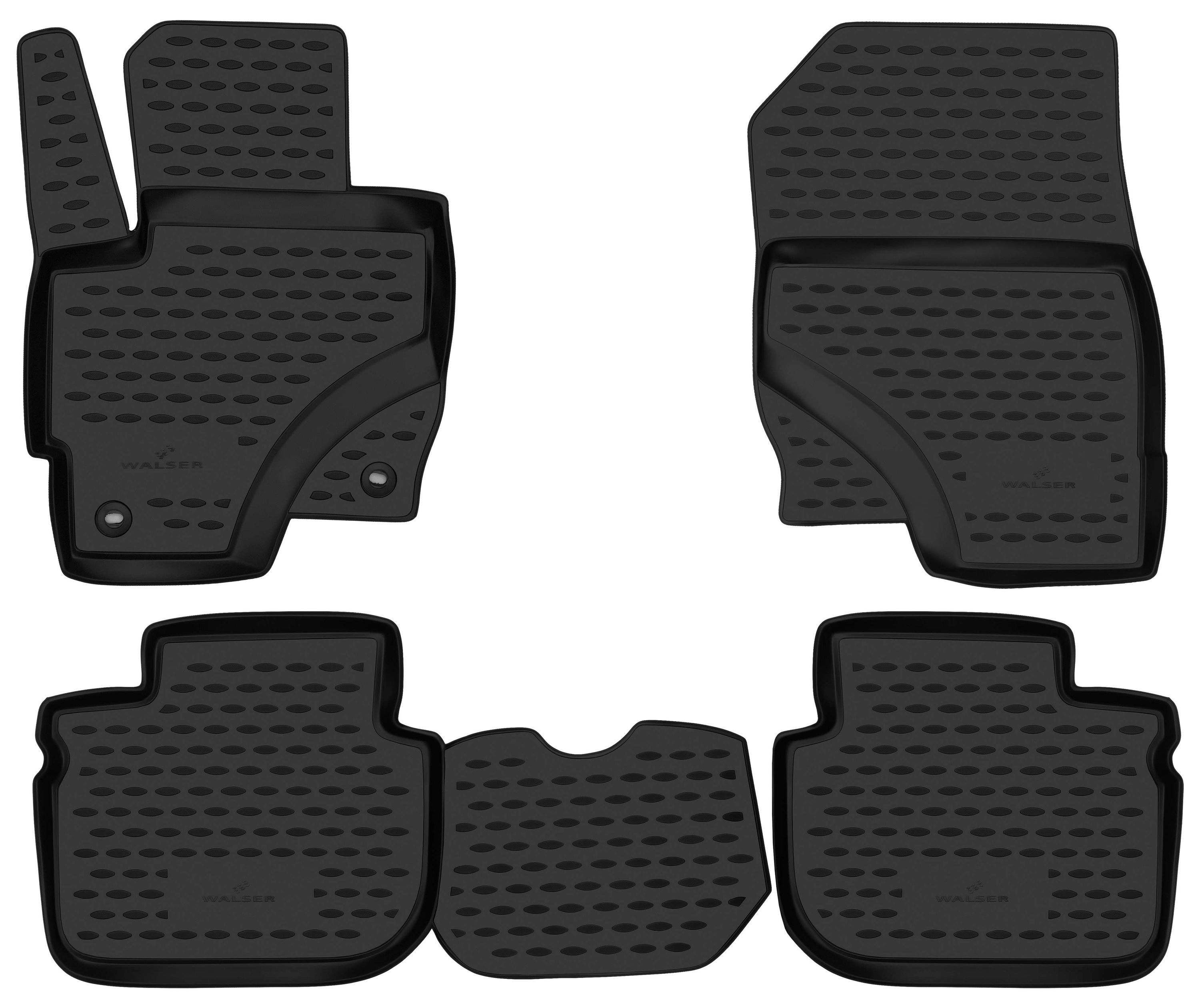 9001778752130_001 Fußmatte, Gummimatten XTR für Mitsubishi Colt VI Facelift, schwarz