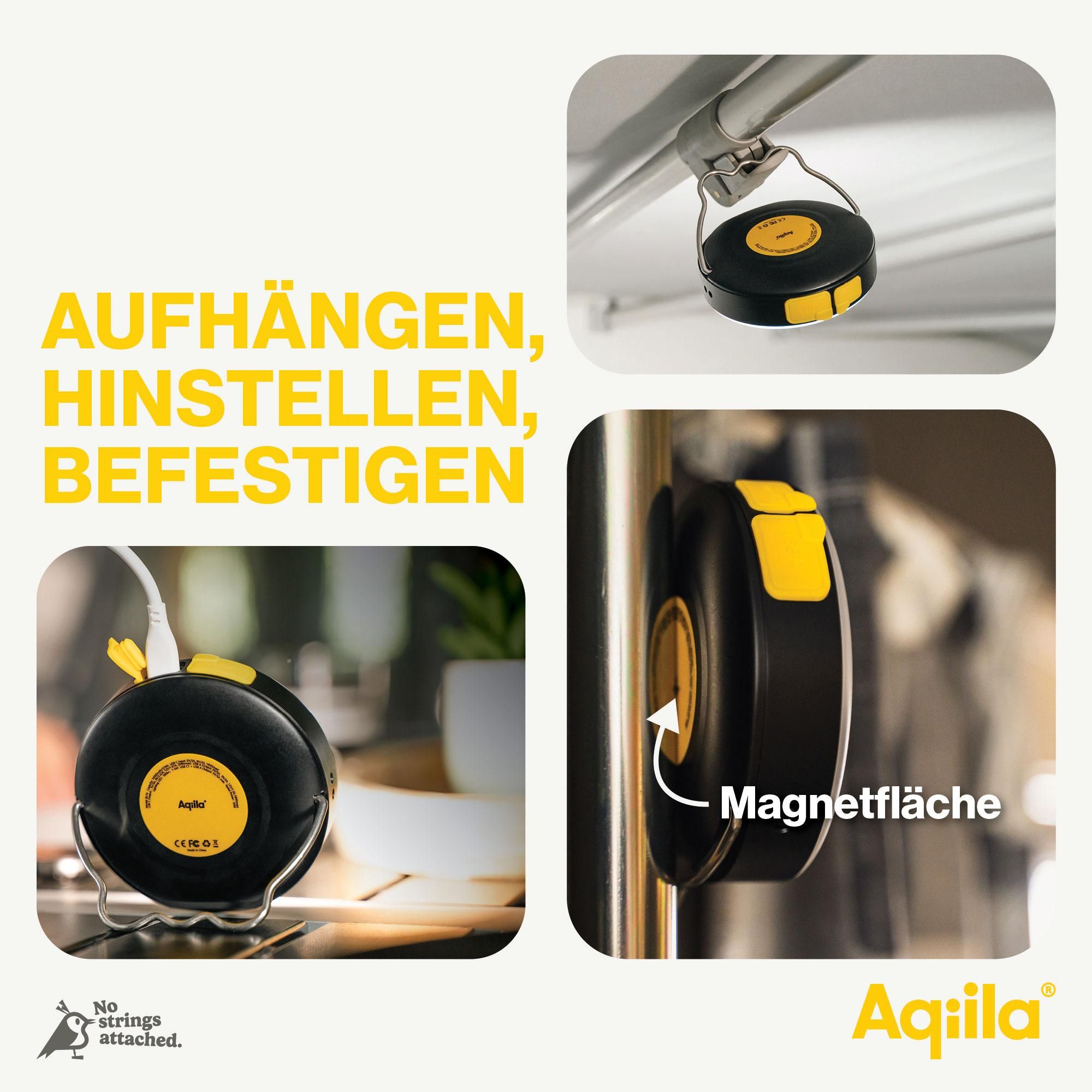 Ohrenschutz, Magnetflächen, Kopfhörer, Gelber Akzent, Aufhängen-Hilfsmittel