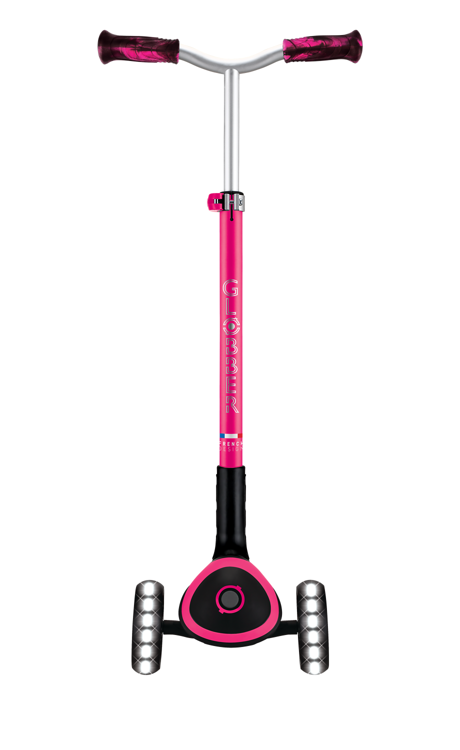 Tretroller, Scooter, Mini-Scooter, Dreirad-ähnlich, pink