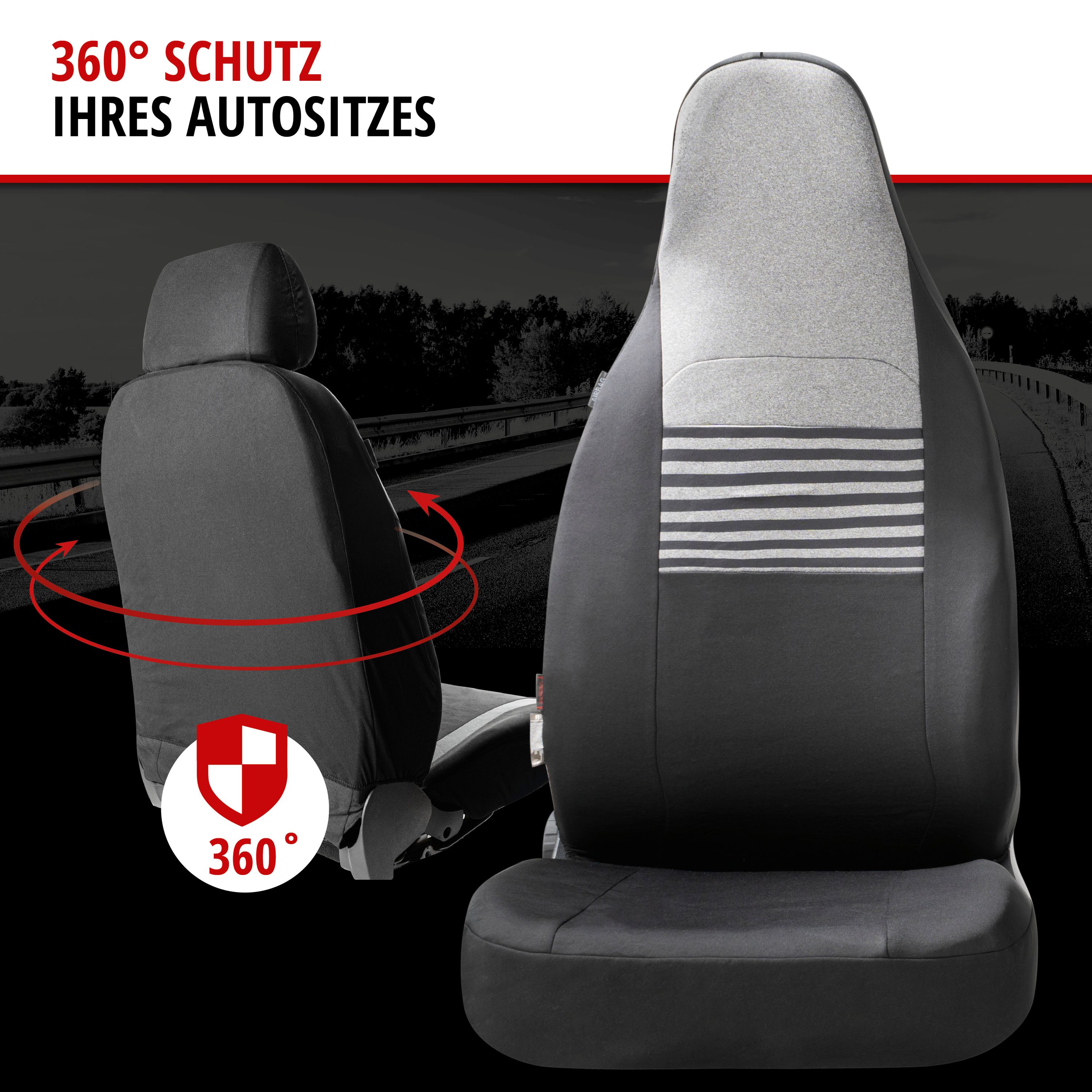 9001778118660_006 Vorder- und Rückseite Autositz, Bezug