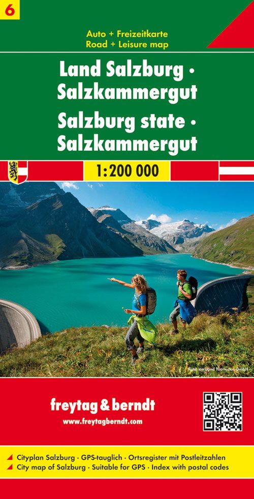 F&B Autokarte Land Salzburg - Blatt 6 Werbung, Plakat, Draußen, Natur, Person